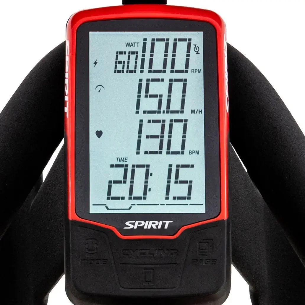 Spirit SB850 Commercial Indoor Exercise Bike - Heavy Duty Stationary Bike for Home & Gym Workouts - Perfect for Cardio Training, Spin Classes & Indoor Cycling