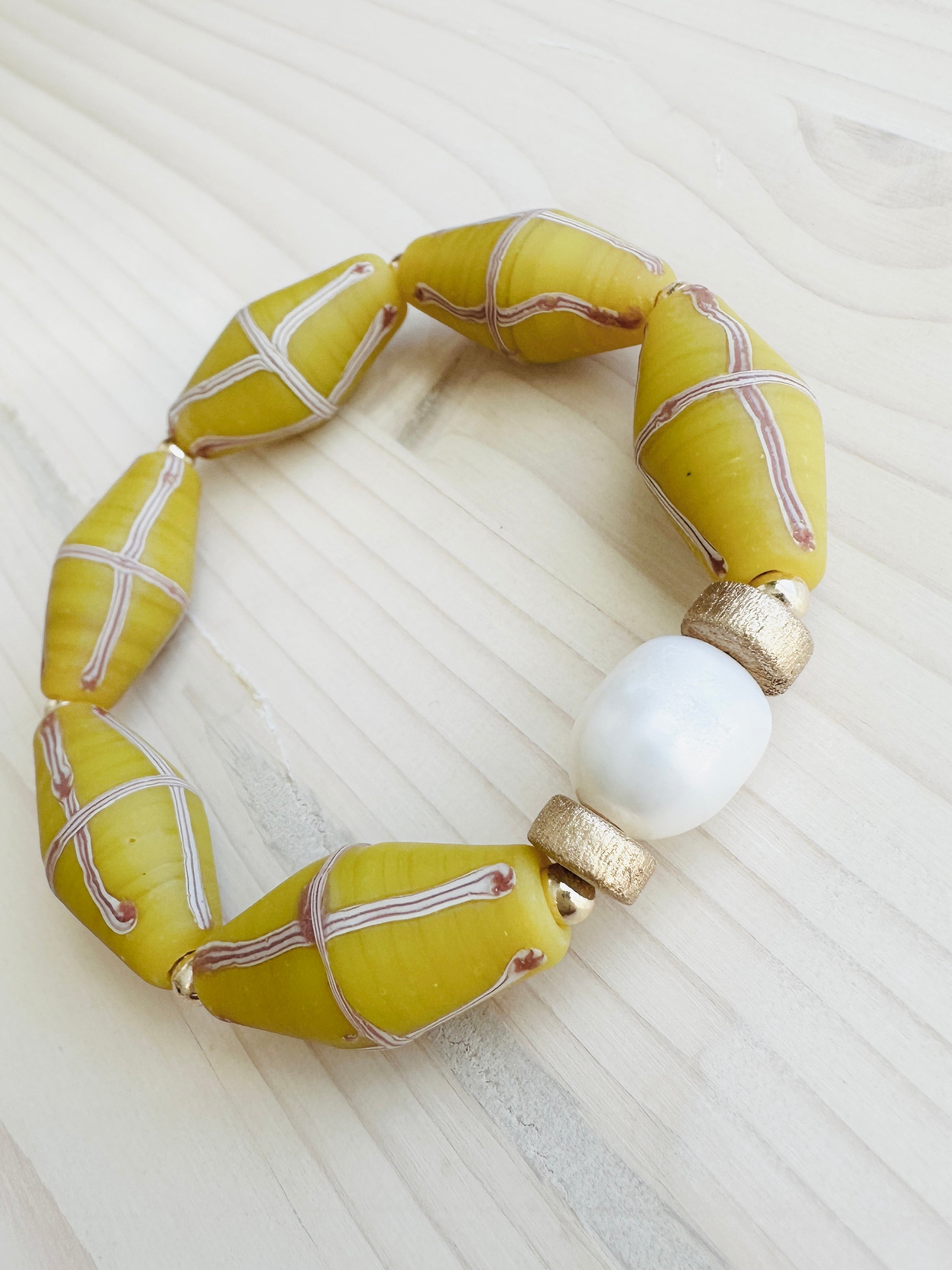 Handmade Java Beaded Bracelets for Women - Boho Chic Adjustable Ethnic Jewelry for Everyday Wear & Festival Outfits