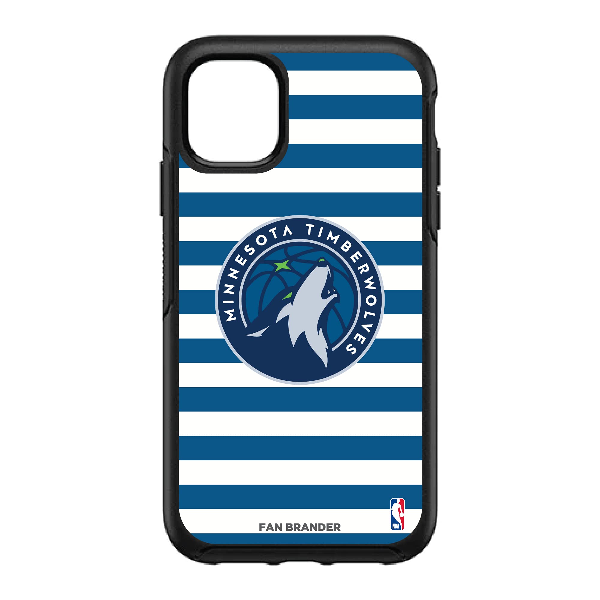 NBA OtterBox Symmetry iPhone Case with Stripes for Apple - Game Day Protection