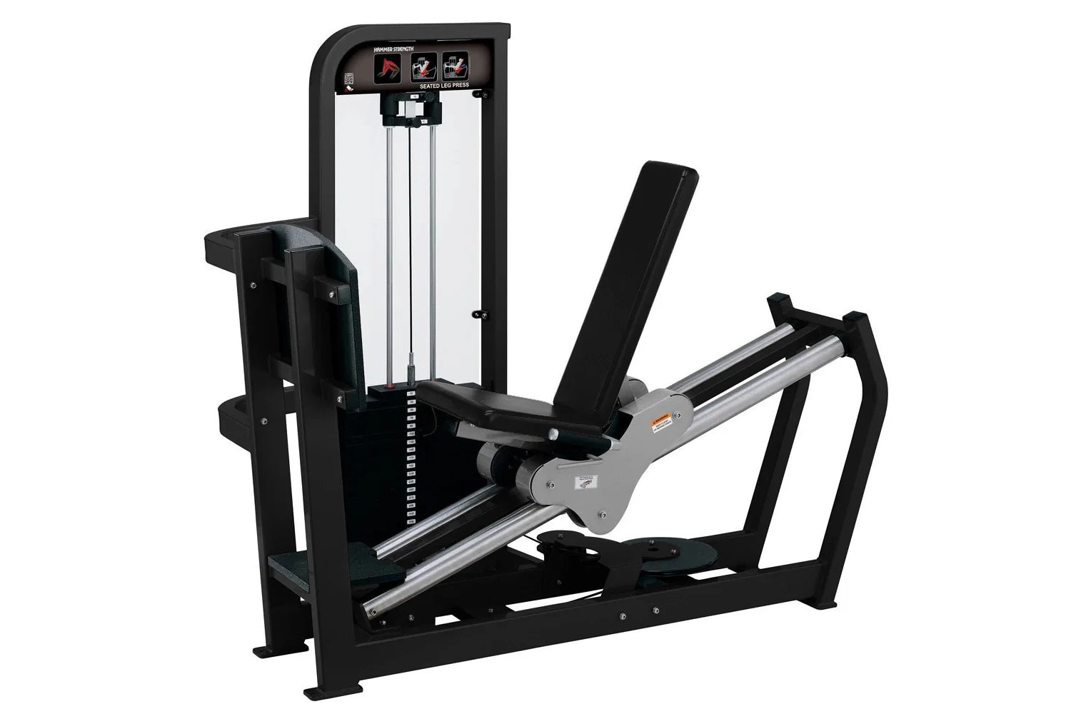 Hammer Strength Select Seated Leg Press Machine - Professional Gym Equipment for Home & Commercial Use - Perfect for Leg Workouts, Strength Training & Fitness