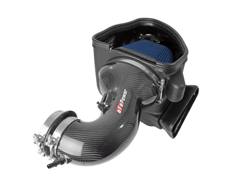 aFe 17-12 Chevrolet Camaro ZL1 (6.2L V8) Track Series Carbon Fiber Cold Air Intake System with Pro 5R Filters - High Performance Air Intake for Racing & Street Driving
