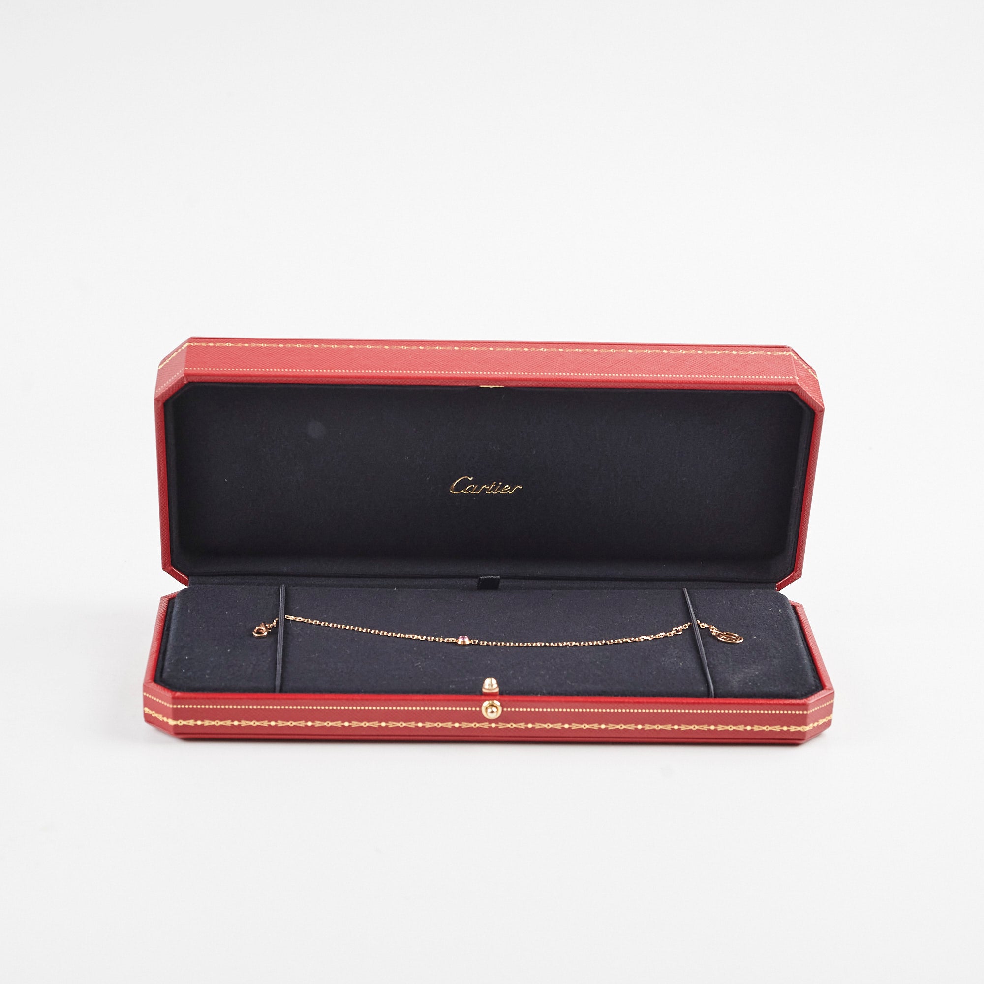 Cartier Pink Gold Sapphire Bracelet for Women - Luxury Jewelry Gift for Anniversary, Birthday & Special Occasions - Elegant & Timeless Fashion Accessory