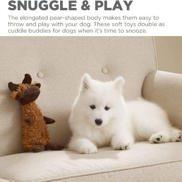 Outward Hound Scruffles Plush Dog Toy - Soft & Durable Chew Toy for Small & Large Dogs - Perfect for Indoor Play, Training & Cuddling
