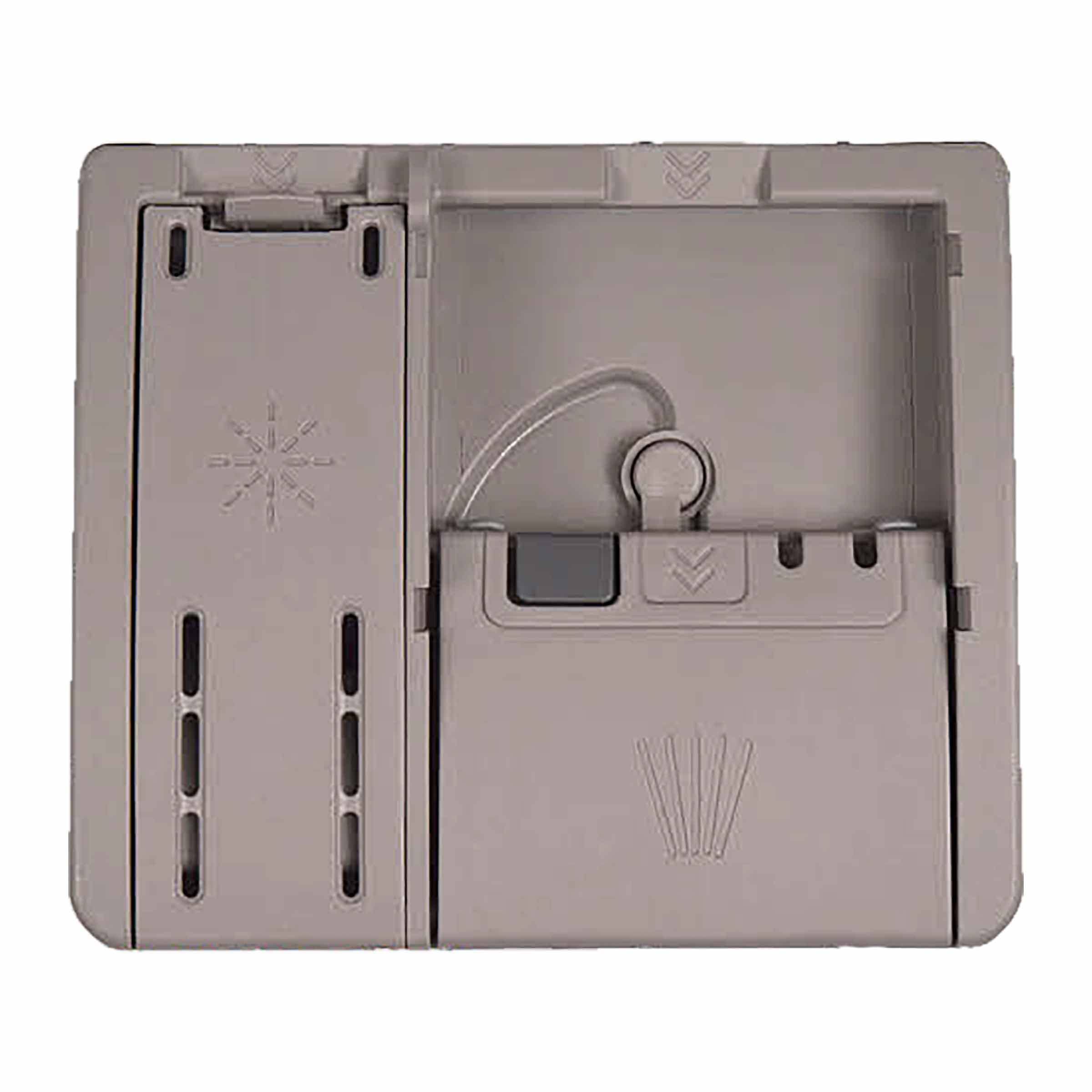 Bosch 12008380 Dishwasher Detergent Dispenser Assembly - Replacement Part for Bosch Dishwashers | Perfect for Kitchen Appliance Repair & Maintenance