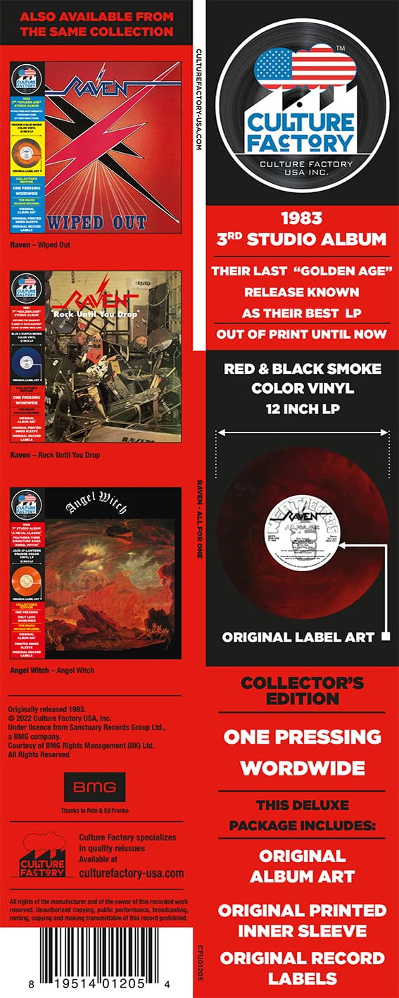 All For One - Red & Black Smoke Screen Protector for iPhone 14 Pro Max - HD Clear Anti-Scratch Film - Perfect for Gaming, Streaming & Daily Use