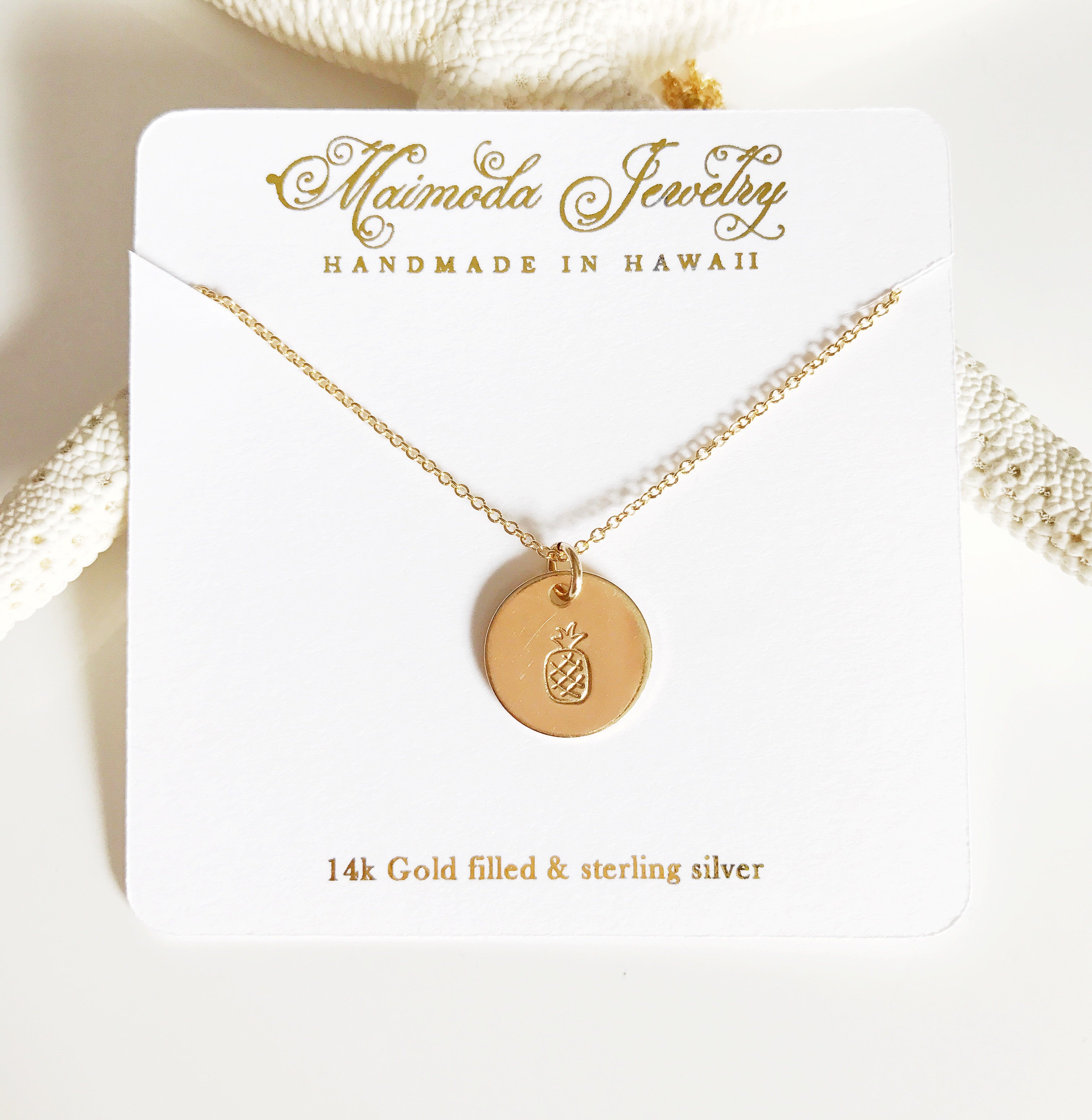 Haley Pineapple Necklace (N219) - Elegant Gold Plated Pendant for Women, Perfect for Casual Wear, Parties & Gifts
