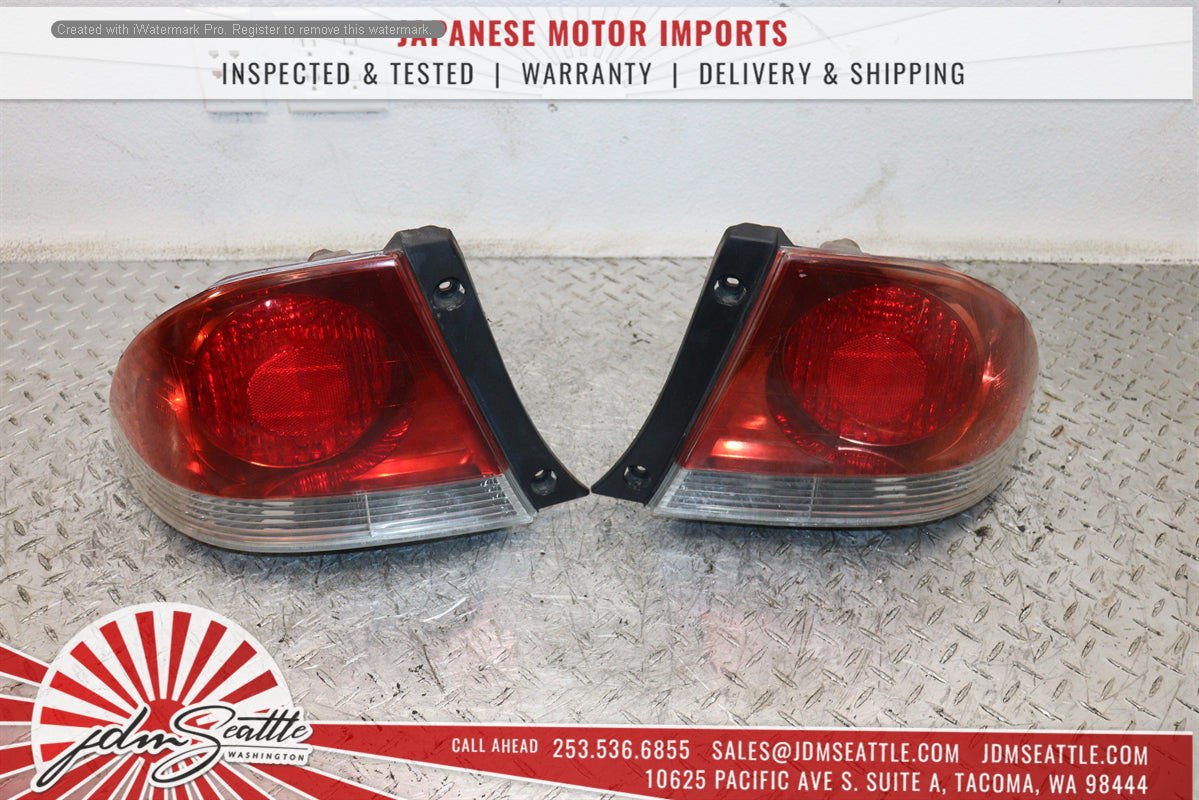 Lexus IS300 Toyota Altezza Trunk Lip Spoiler, Rear Bumper & Taillights (Left/Right) - Perfect for Car Upgrades & Styling