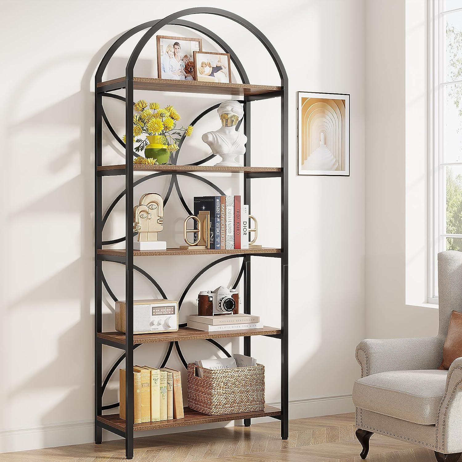 5 Tier Bookshelf - 75