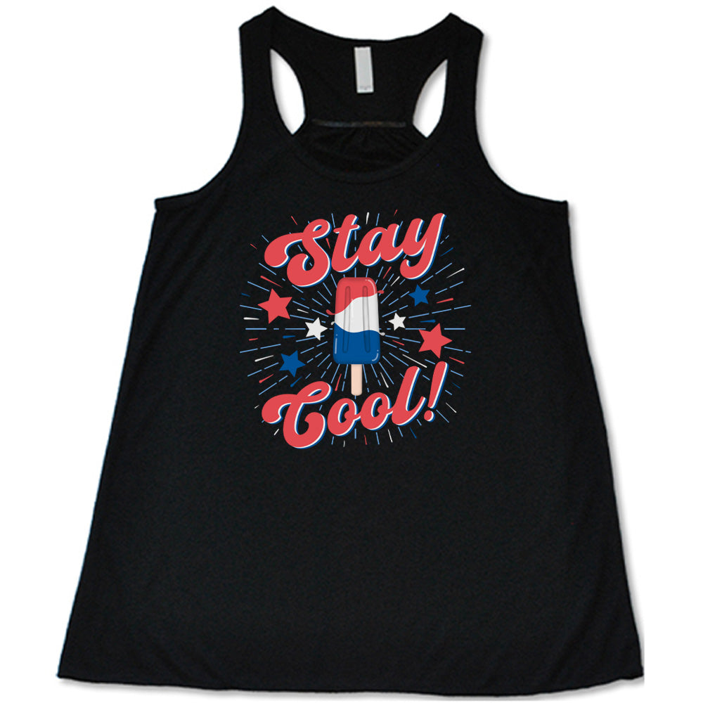 Stay Cool Popsicle Shirt - Fun Summer Graphic Tee for Men & Women - Perfect for Beach, Pool Parties & Casual Outings