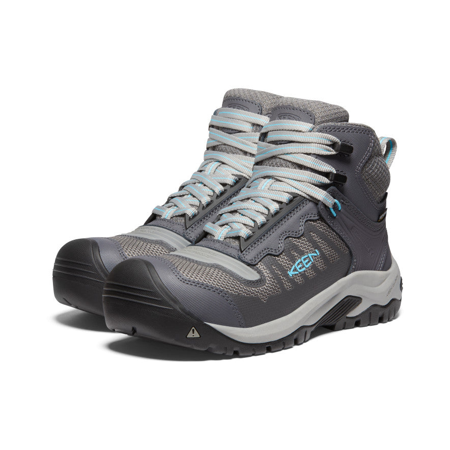 Waterproof Women's Reno Mid Boots with Carbon Toe - Magnet & Ipanema Colors | Hiking, Outdoor & Winter Wear for Women