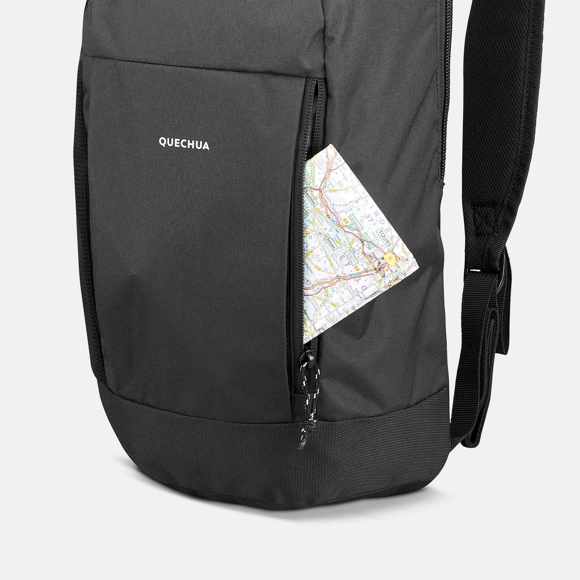 Quechua NH Arpenaz 100 10L Lightweight Hiking Backpack - Water-Resistant Daypack for Outdoor Adventures, Camping & Travel
