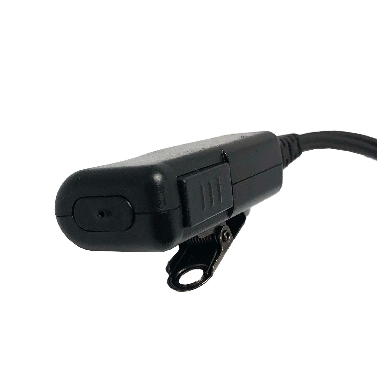 Lightweight Behind-the-Head Headset with Boom Mic & PTT Button - Compatible with Hytera PD708 PD752 PD780 PT580 PT790 EX Radios - Ideal for Security, Construction & Outdoor Communication