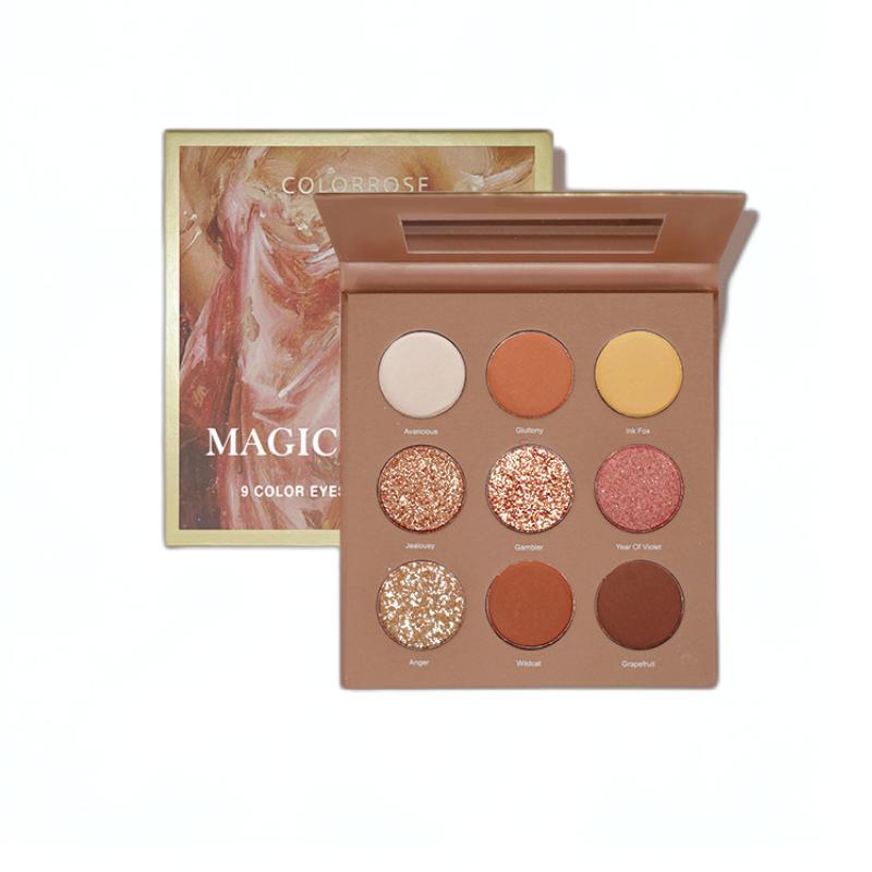 COLORROSE Professional Oil Painting Eyeshadow Palette - Highly Pigmented, Long Lasting Makeup for Everyday & Party Looks | Perfect for Artists & Makeup Enthusiasts