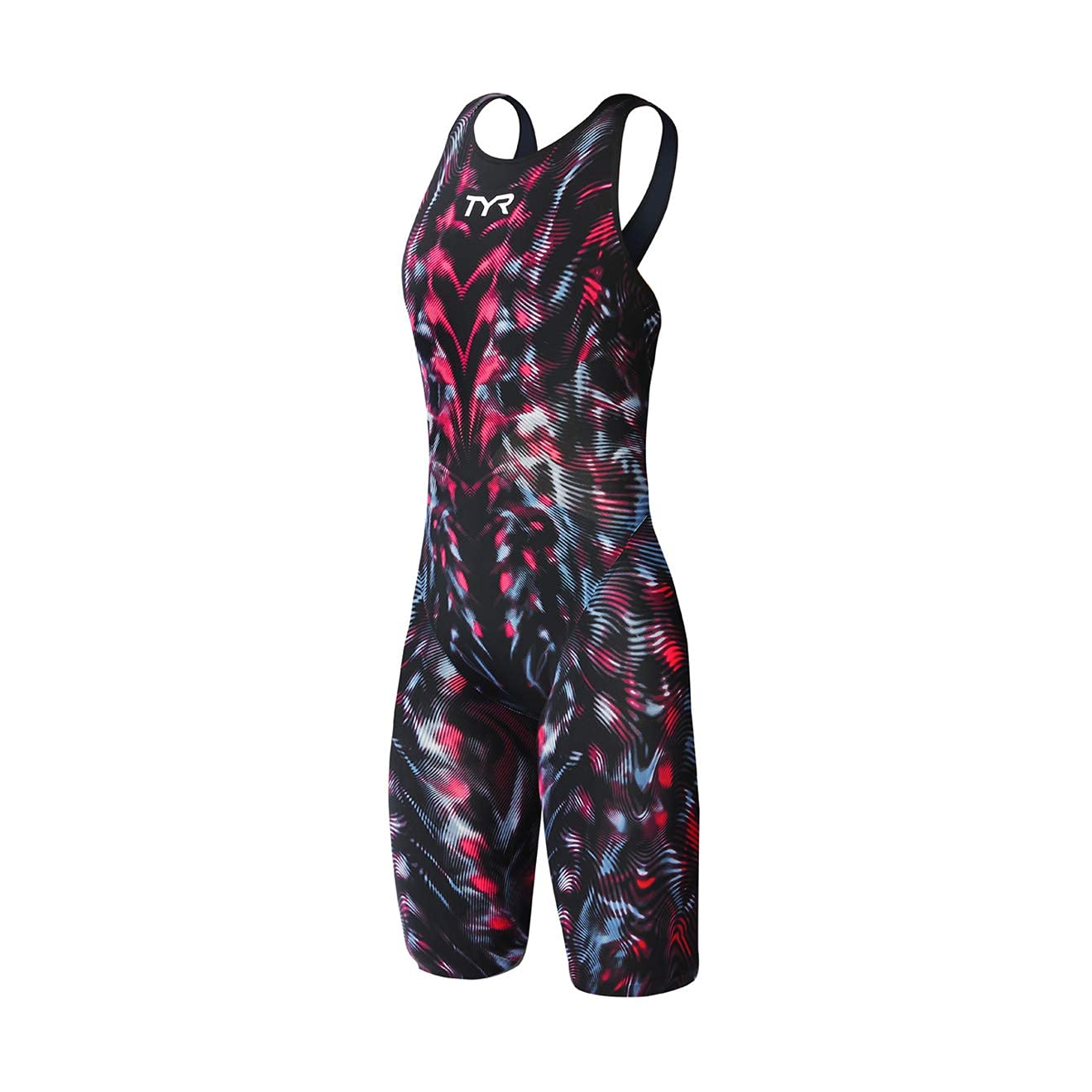 TYR Women's Steel Red One Piece Swimsuit - High Performance Competitive Swimwear for Women - Perfect for Lap Swimming, Training & Beach Vacations