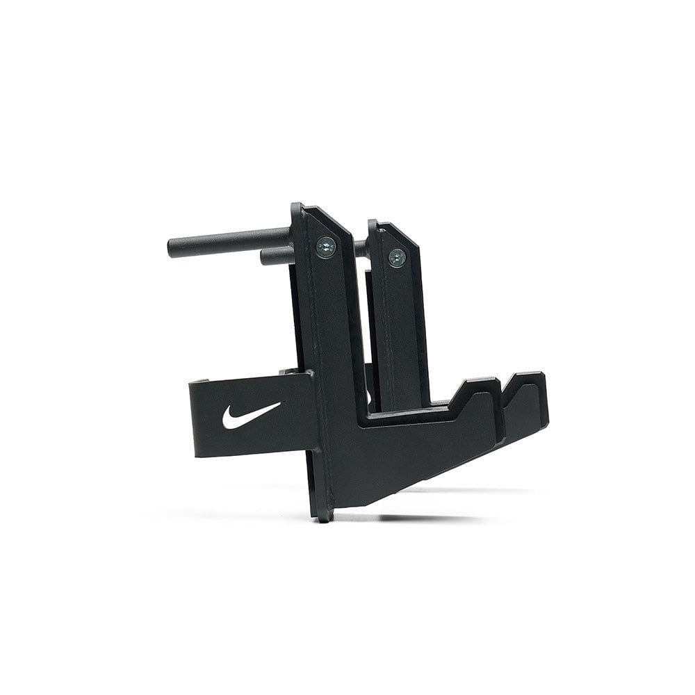 Nike Premium J Hooks - Heavy Duty Weightlifting Barbell Supports for Power Racks & Squat Stands - Perfect for Home Gym & CrossFit Training