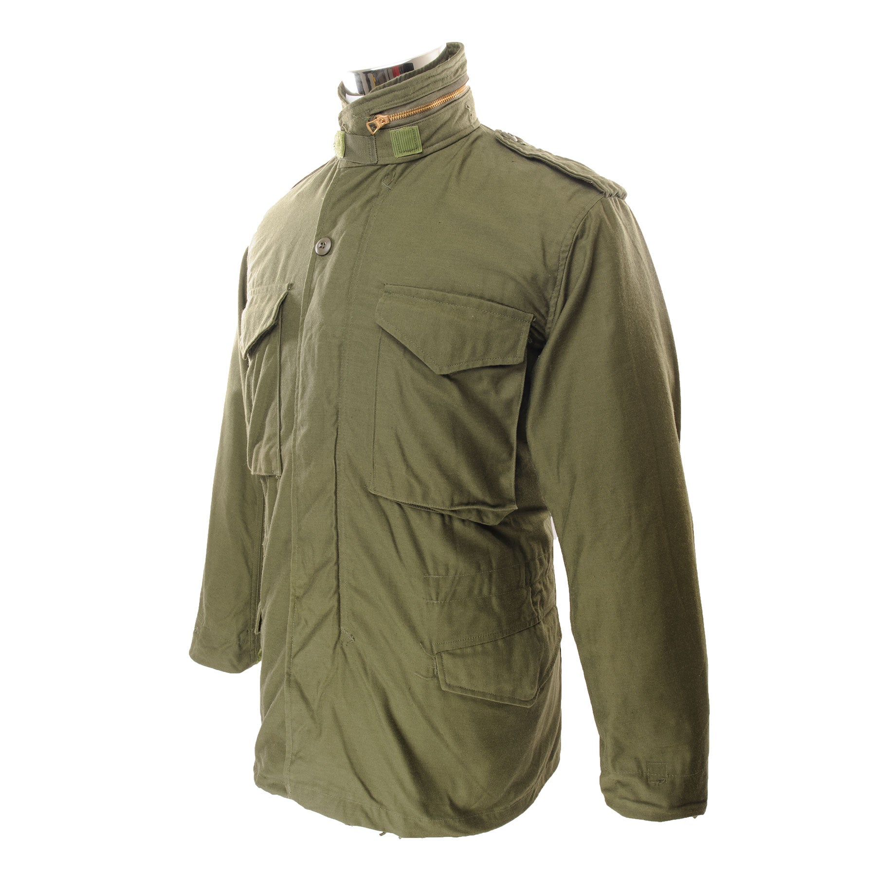 Vintage US Army M-1965 M65 Field Jacket 1980s - Size XS (X-Small Regular) - Military Green Outerwear for Men - Perfect for Outdoor Adventures, Hiking, and Casual Wear