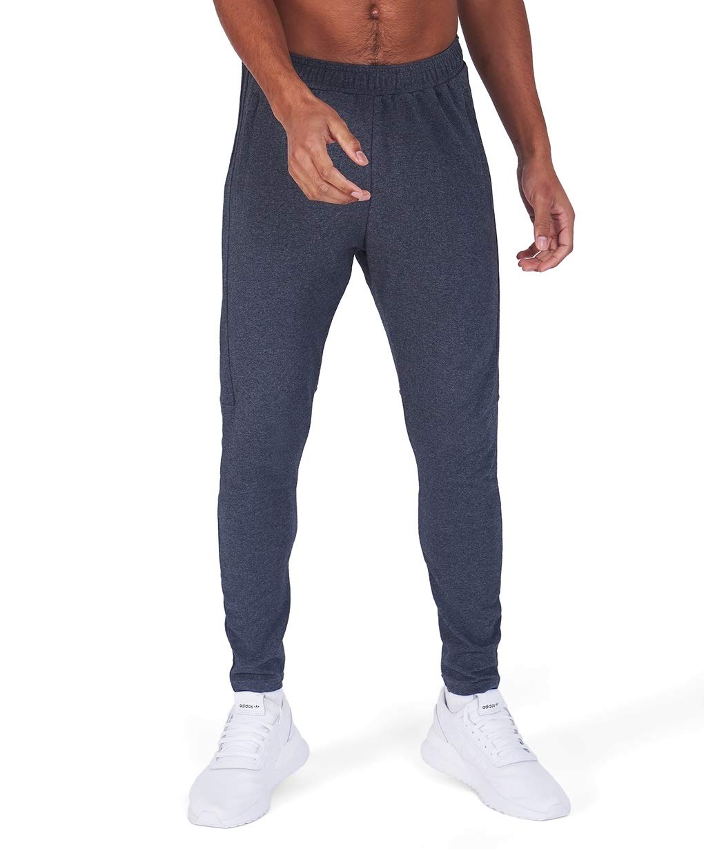 TCA Men's Challenger Sweatpants - Lightweight Tech Track Pants with Moisture-Wicking & Quick-Dry Fabric for Running, Gym Workouts & Active Lifestyle