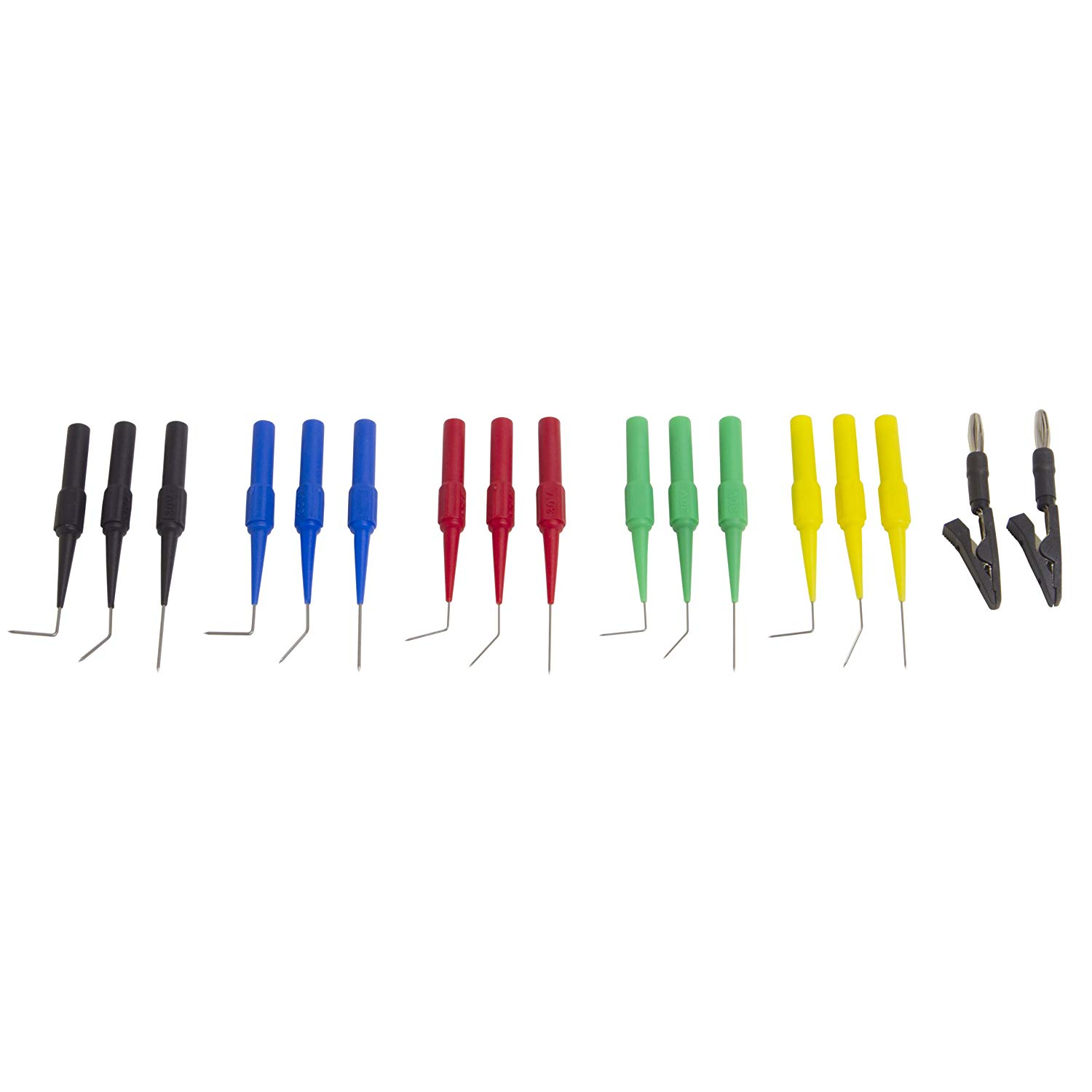 Lisle 64900 17 Piece Back Probe Kit - Automotive Electrical Test Tool Set for Wiring Diagnostics & Circuit Testing | Perfect for Mechanics, DIY Car Repairs & Electrical Troubleshooting