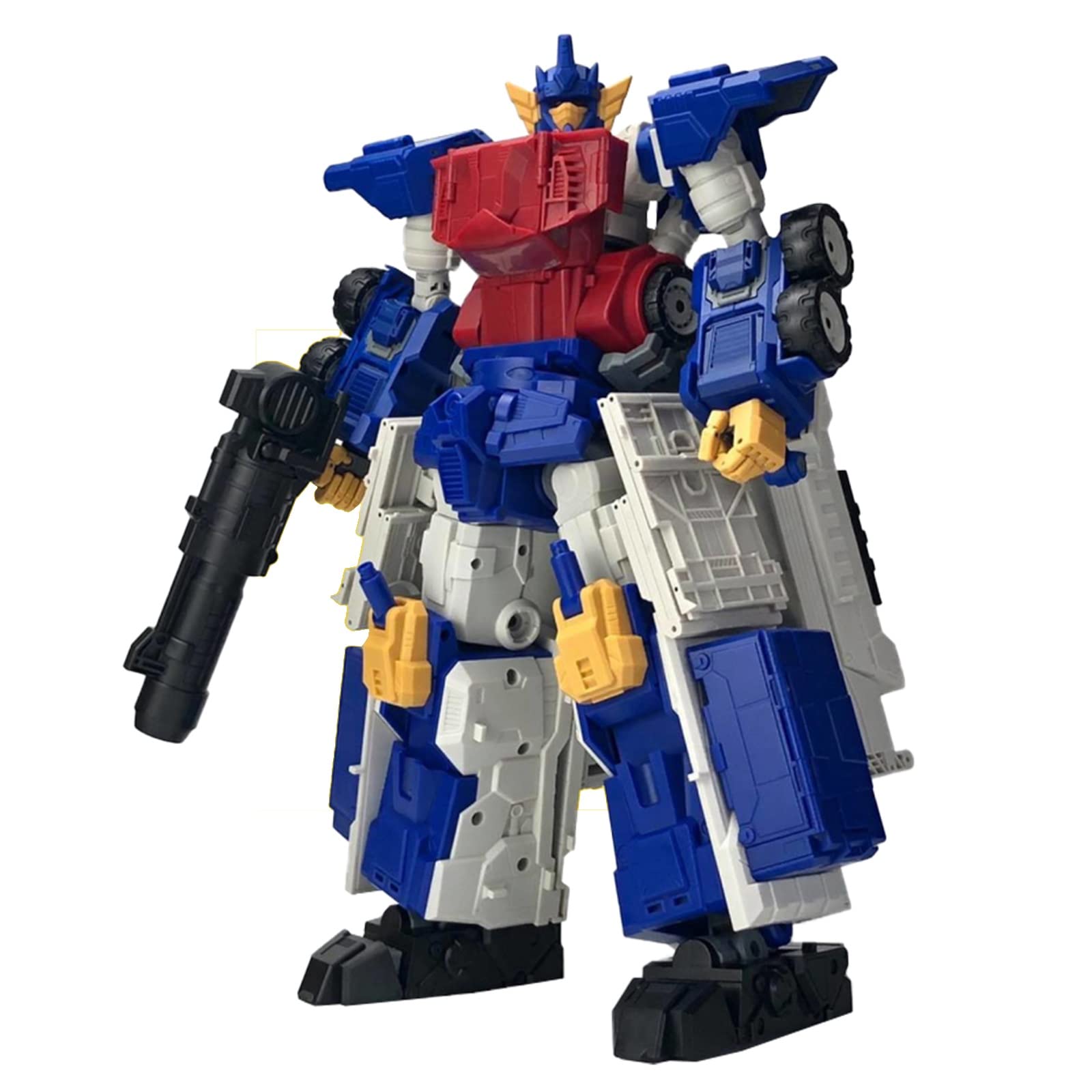 LQIPPOE Armada Prime MB-15 Optimus Prime Transformer Toy - 3-in-1 Mini-Con Container Truck with Robot, Trailer & Base Modes | KO Version Action Figure for Collectors & Kids | Perfect for Display, Play & Transformers Fans