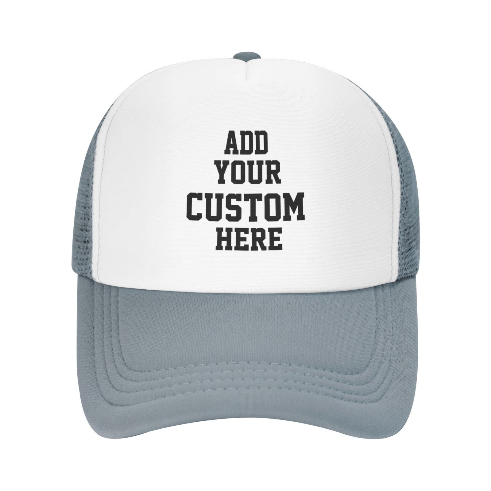 Custom Trucker Hat - Personalized Unisex Trucker Cap with Your Own Design - Perfect for Sports, Outdoor Activities & Fashion Statements