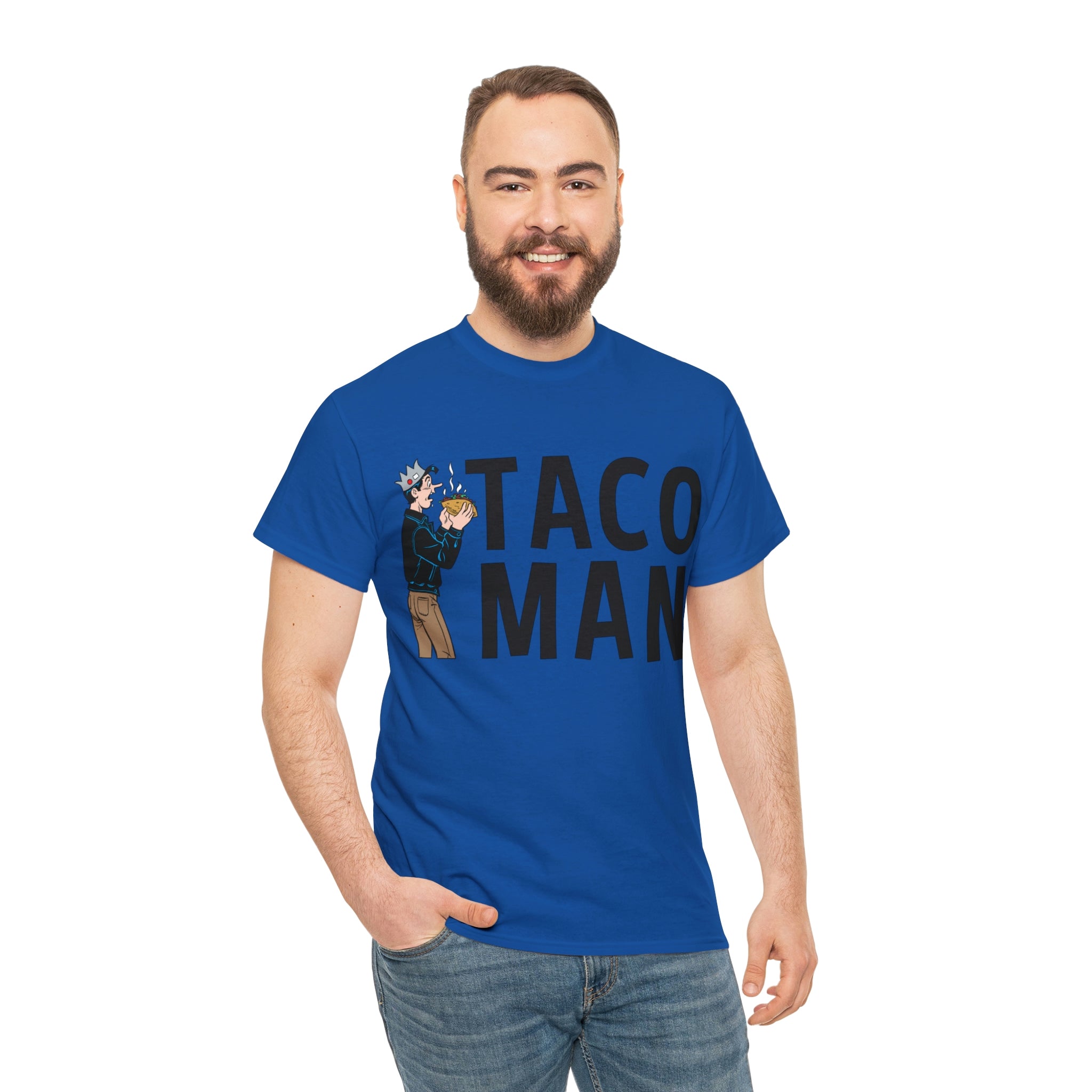Jughead Taco Man Graphic T-Shirt | Unisex Heavy Cotton Tee for Men & Women | Perfect for Casual Wear, Comic Conventions & Pop Culture Fans