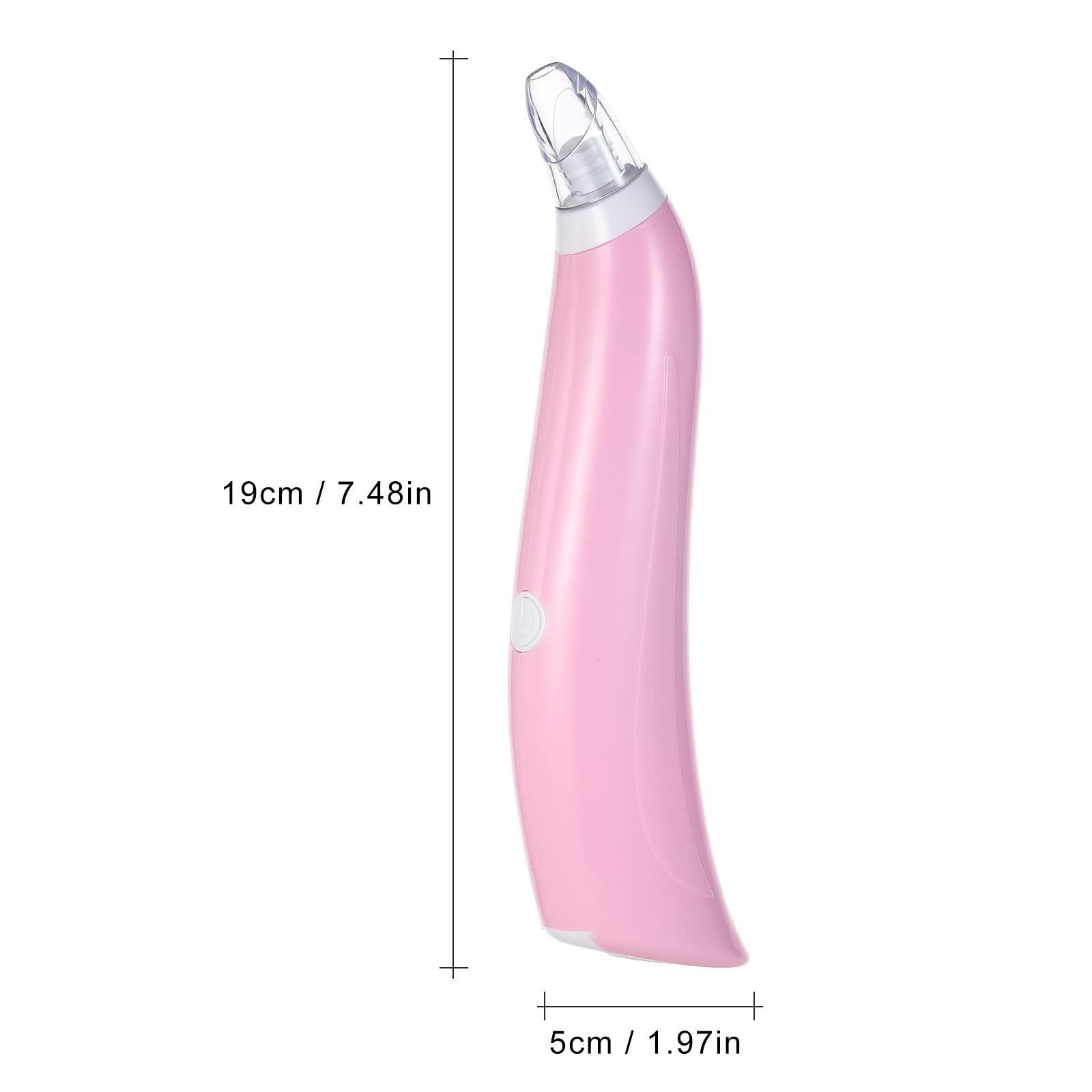 EXCLUZO Portable Blackhead Remover - Battery Powered Facial Pore Cleanser for Acne & Blackhead Removal - Skin Cleaning Tool for Deep Pore Cleansing at Home or Travel - Perfect for Daily Skincare Routine & Spa Treatments