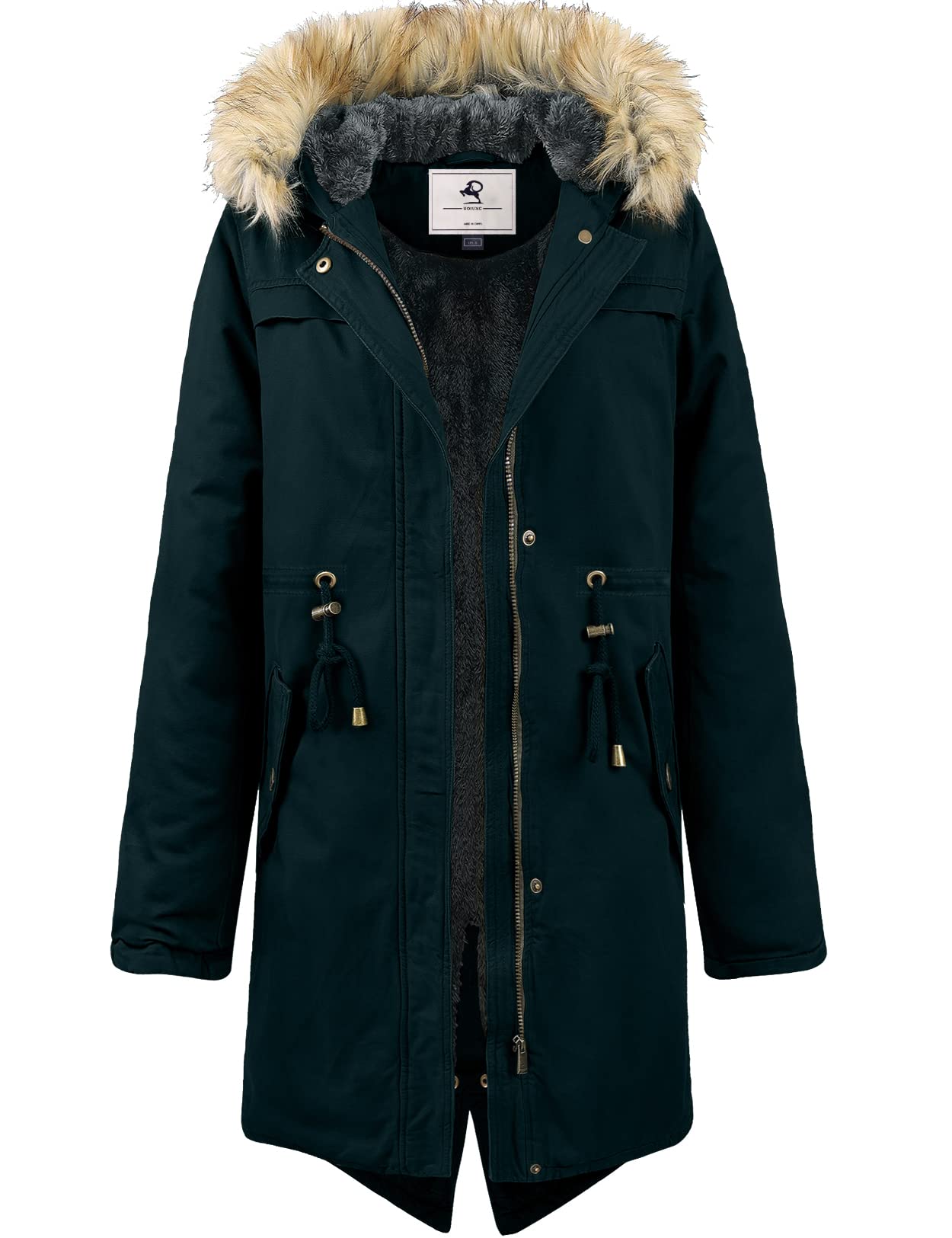 Women's Winter Hooded Parka Jacket - Fleece Lined Warm Long Coat for Cold Weather | Outdoor Activities, Snowboarding, Daily Commute