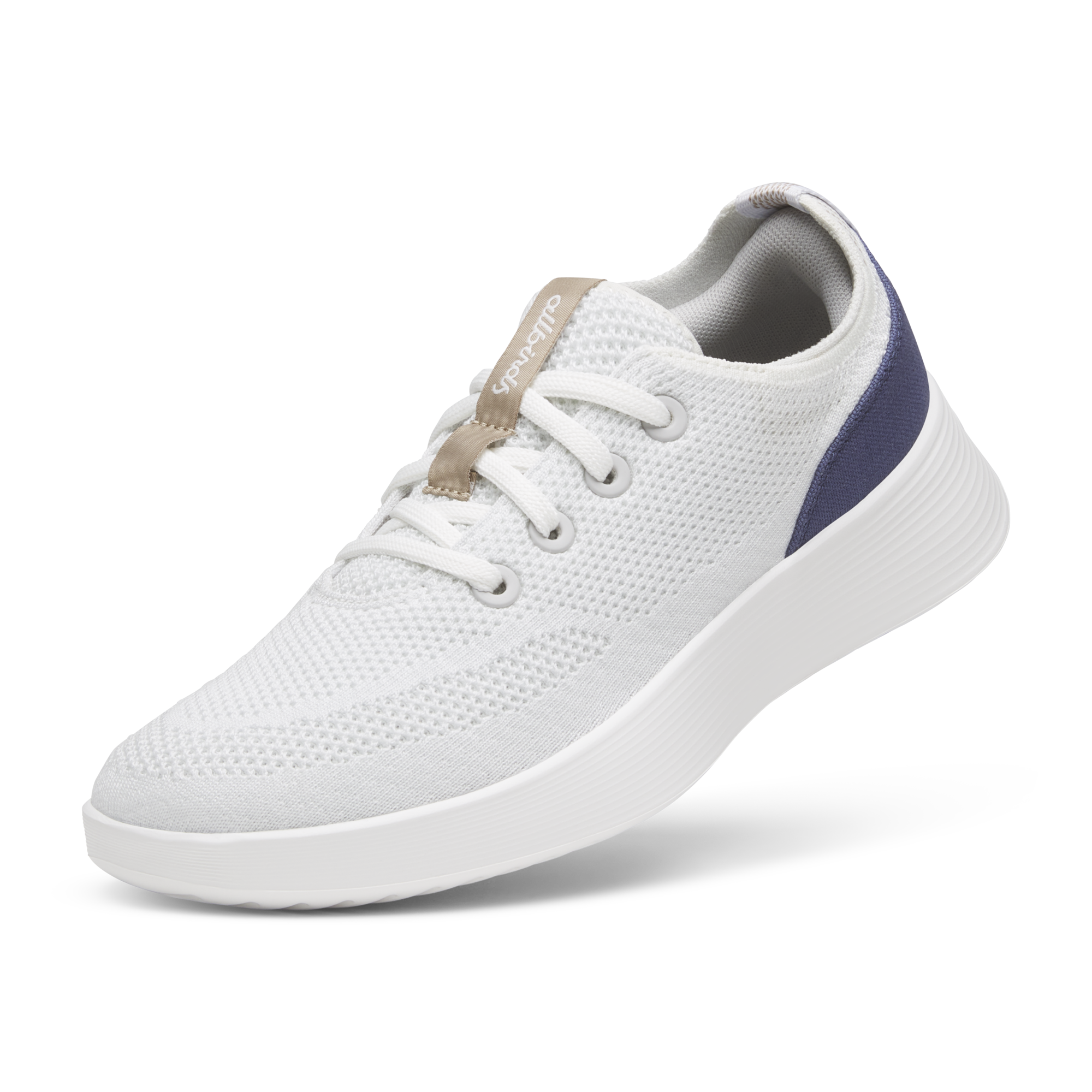Women's Tree Runner Go Sneakers - Blizzard/Hazy Indigo with Blizzard Sole | Lightweight Eco-Friendly Running Shoes for Women | Perfect for Jogging, Gym Workouts & Casual Wear