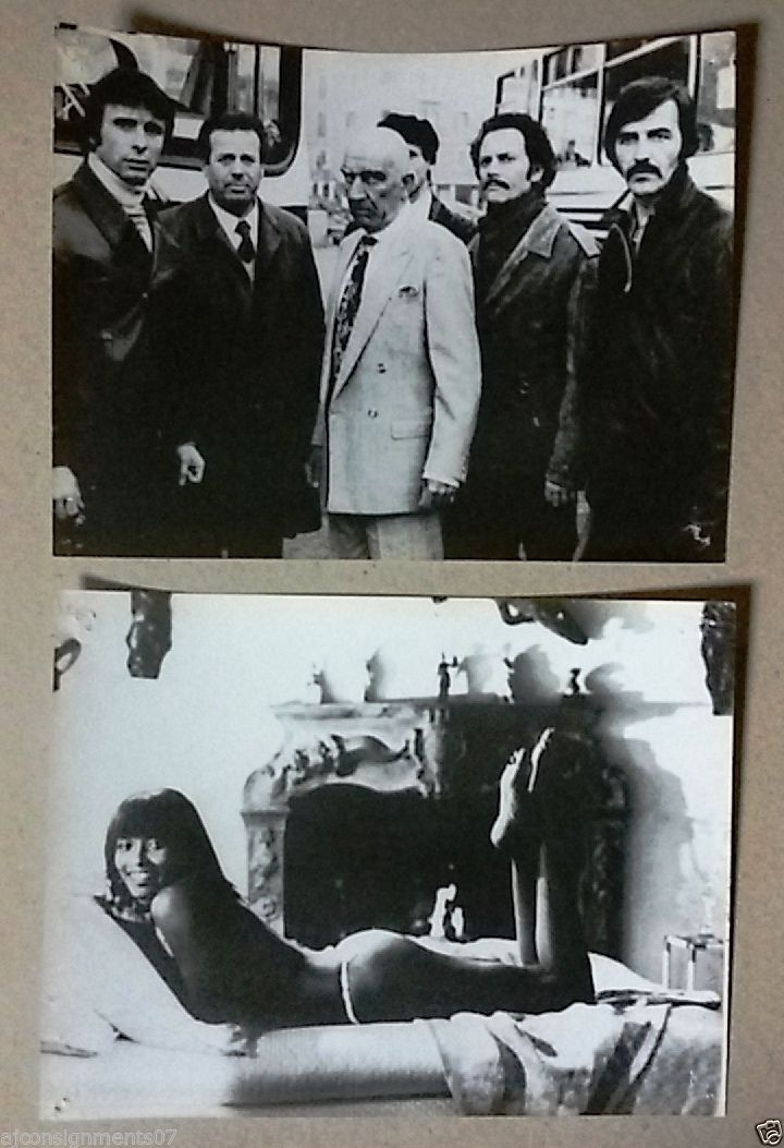 Vintage Jean Paul Belmondo Movie Stills - Set of 10 Black & White Le Guignolo Film Photos from 1980s | Classic French Cinema Collectibles, Wall Art Decor for Movie Lovers & Film Enthusiasts