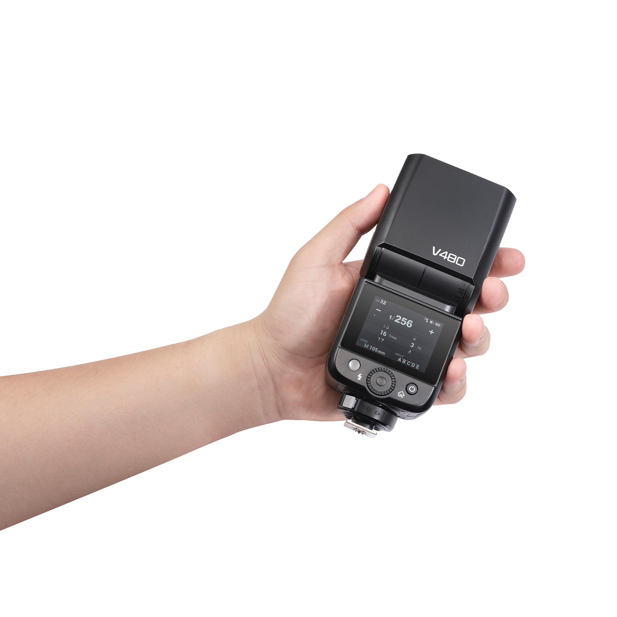 Godox V480O TTL On-Camera Flash for Olympus & Panasonic Mirrorless Cameras - Perfect for Wedding, Portrait & Event Photography