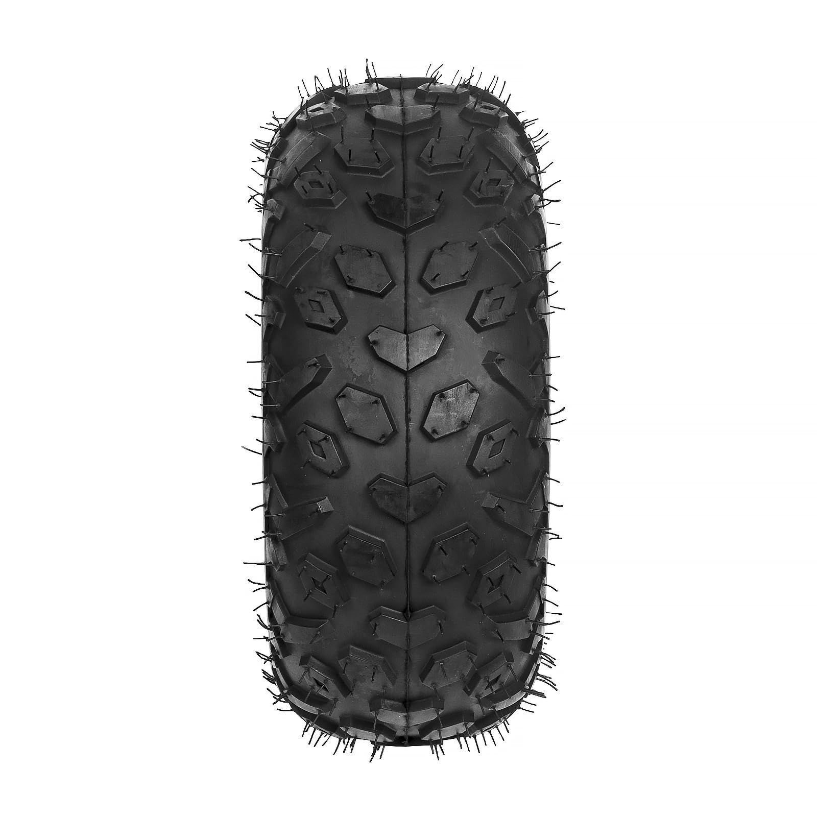 4PCS ATV Go Kart Tires and Rims Tubeless 145/70-6 Inch Front or Rear Wheels for Go Kart, Buggy, ATV, Mini-bikes & Quad Bike - 3 Mounting Holes - Perfect for Off-Road Racing, Trail Riding & Backyard Adventures