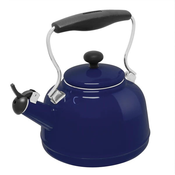 Vintage Teakettle - Classic Retro Style Stovetop Kettle for Tea & Coffee Brewing - Perfect for Home, Kitchen, Office & Gift Giving
