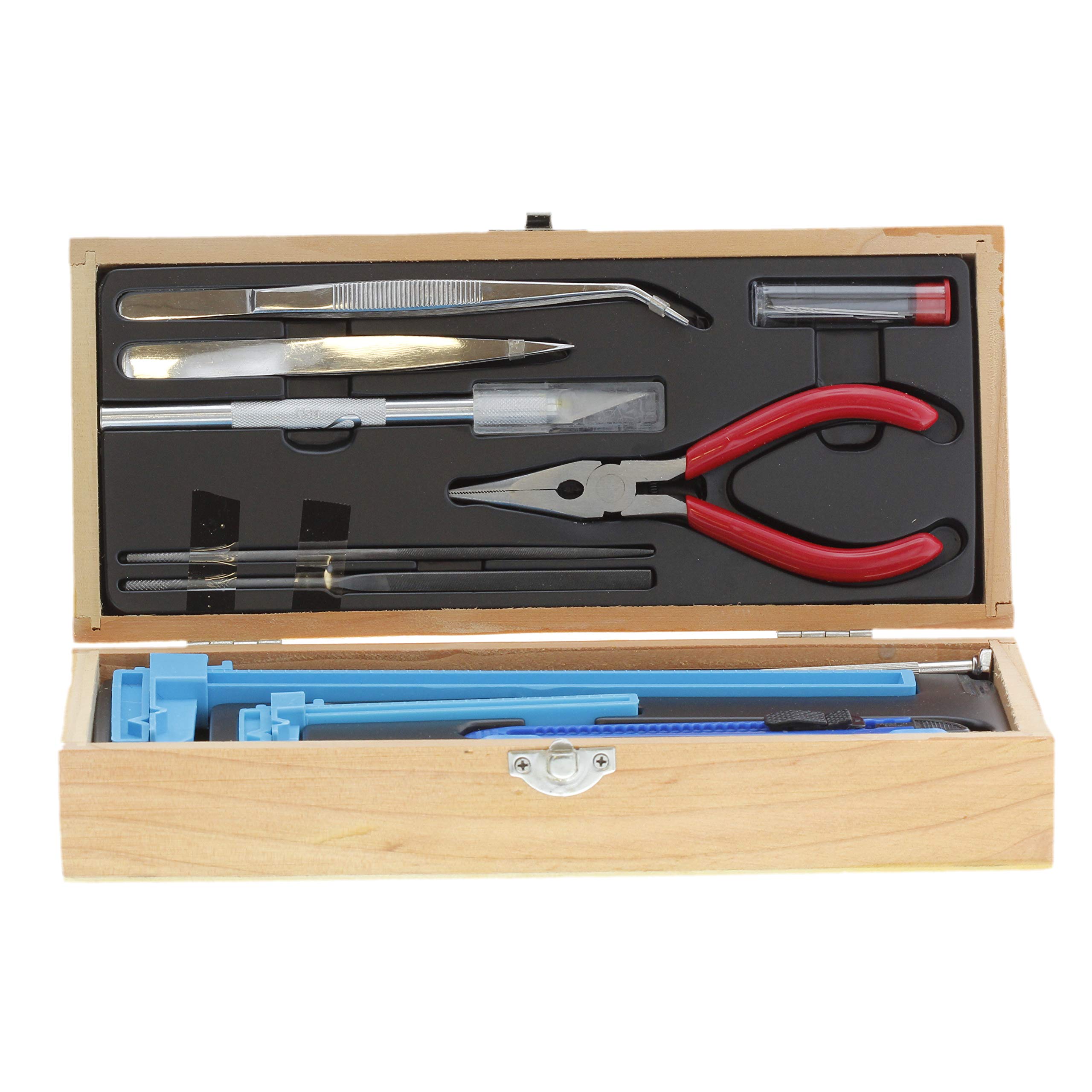 Excel Blades 44287 Deluxe Airplane Tool Set - 45-Piece Professional Aircraft Maintenance Kit for DIY & Aviation Enthusiasts - Perfect for Hangar Repairs, Model Building & Home Workshops