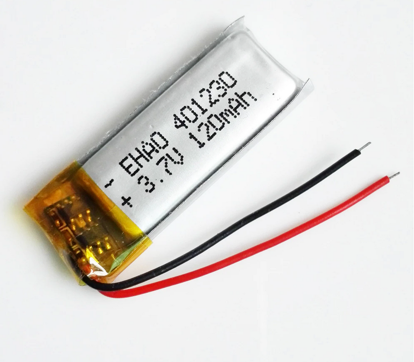 Rechargeable 120mAh 3.7V Lithium Battery for Gaming Mice - Long-Lasting Power for Wireless Gaming Mouse, Pro Controllers & PC Accessories