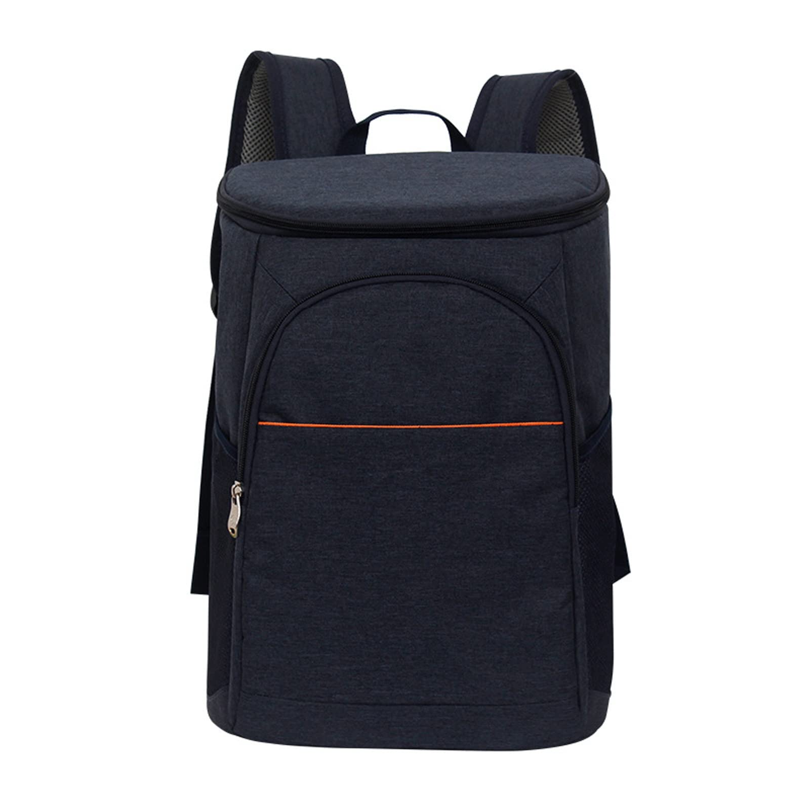 Insulated Cooler Backpack - Lightweight Waterproof Lunch Bag with Leakproof Design & Bottle Opener - Large Capacity Picnic Cooler for Men & Women - Perfect for Fishing, Hiking, Camping & Outdoor Adventures (Gray)