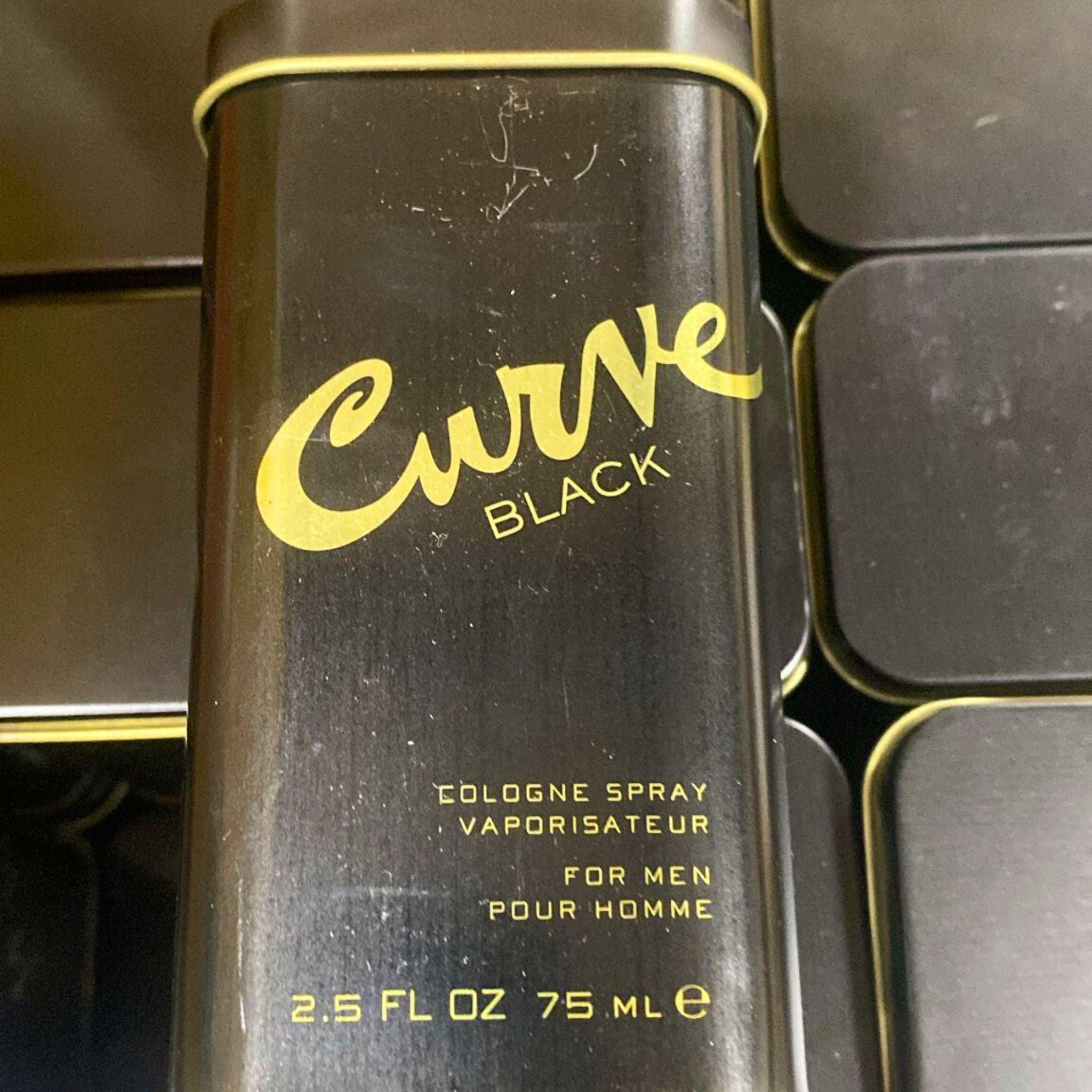 Premium Curve Black Cologne Spray for Men - 2.5 Oz (80 Pcs Bulk Lot) - Long Lasting Fragrance for Daily Wear, Date Nights & Special Occasions