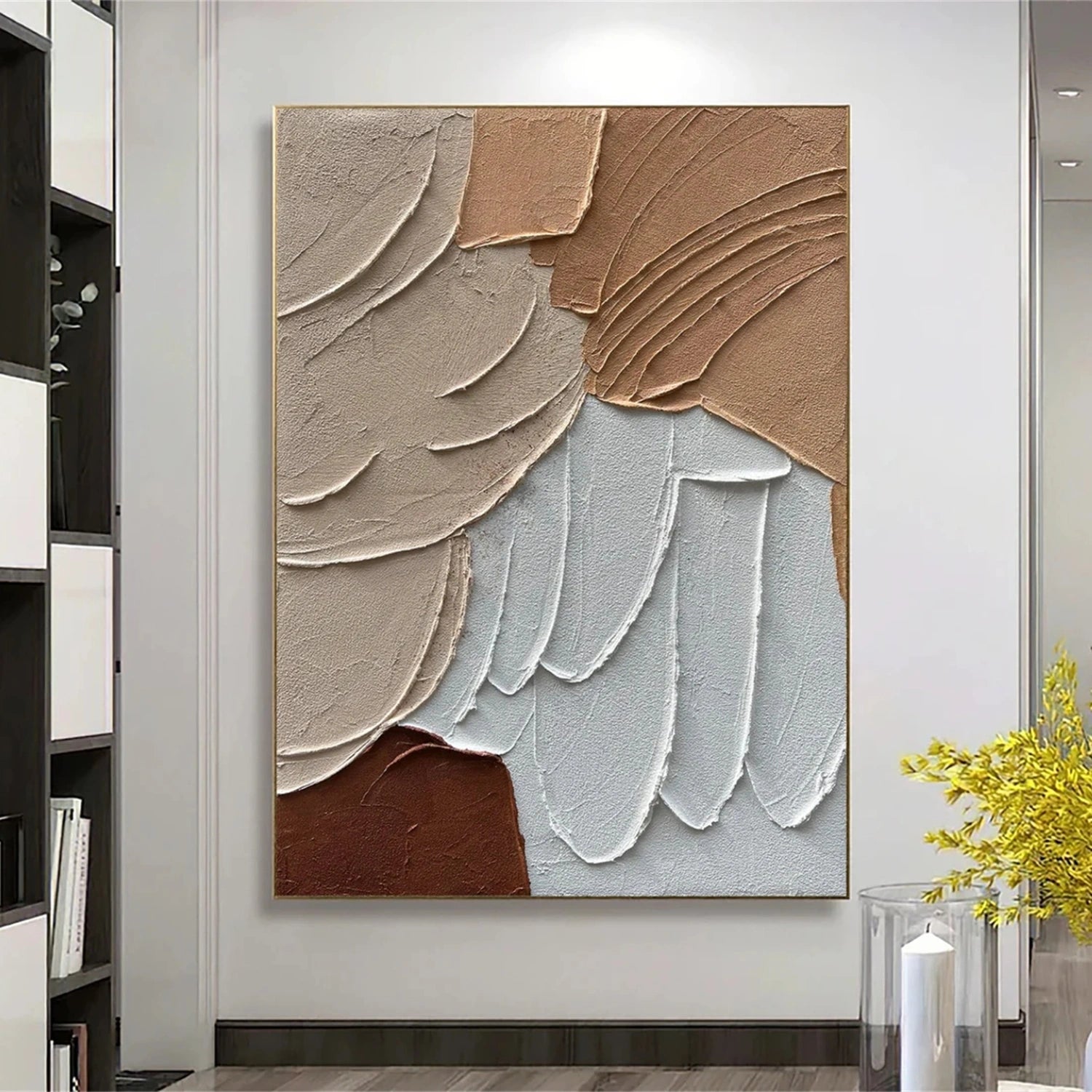 Abstract Painting #AB 263 - Modern Wall Art for Home & Office Decor - Perfect for Living Room, Bedroom or Workspace