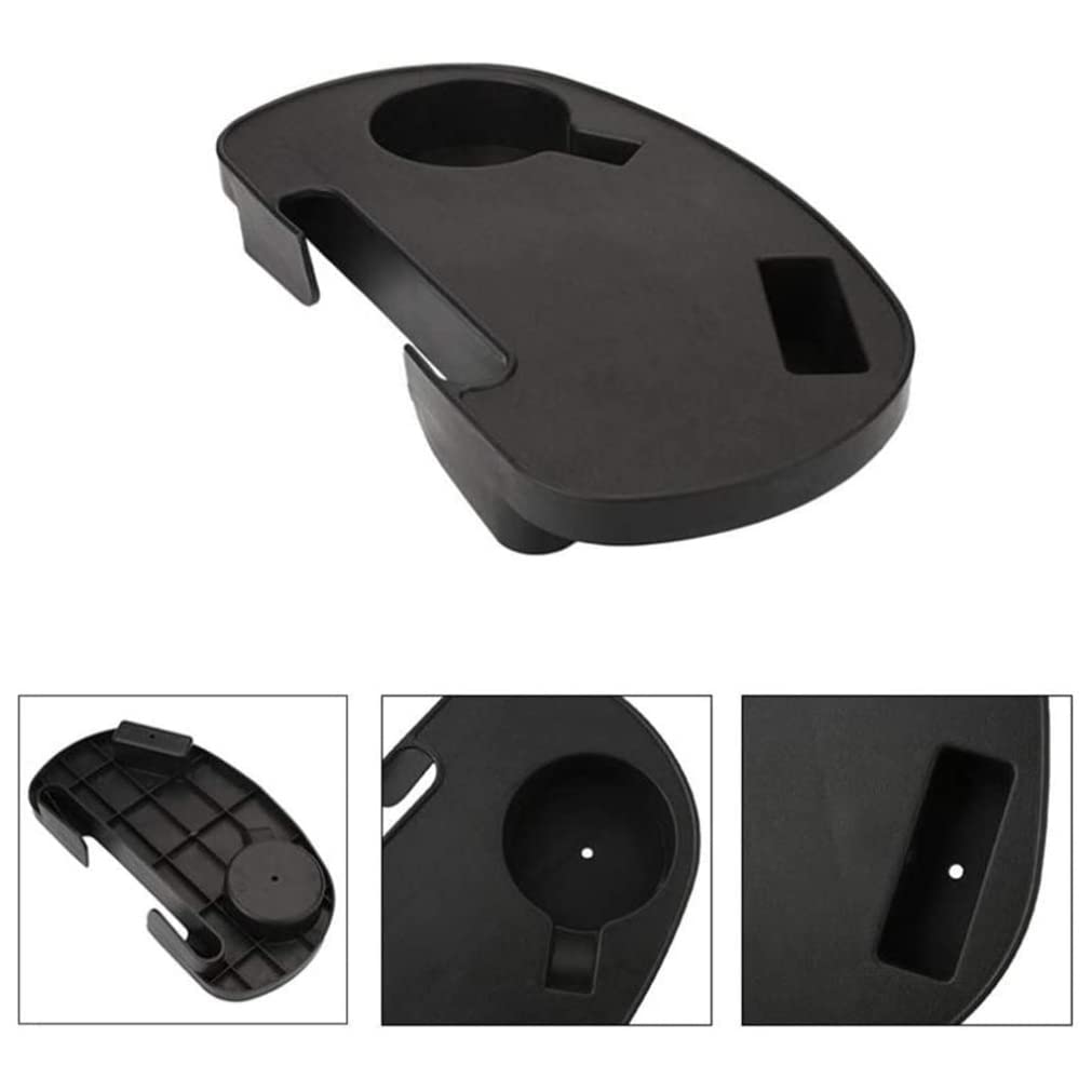 2-Pack Beach Chair Cup Holder with Tray - Universal Drink Holder for Desk, Office, and Outdoor Use - Compatible with Phones & Devices - Perfect for Pool, Picnic, and Camping