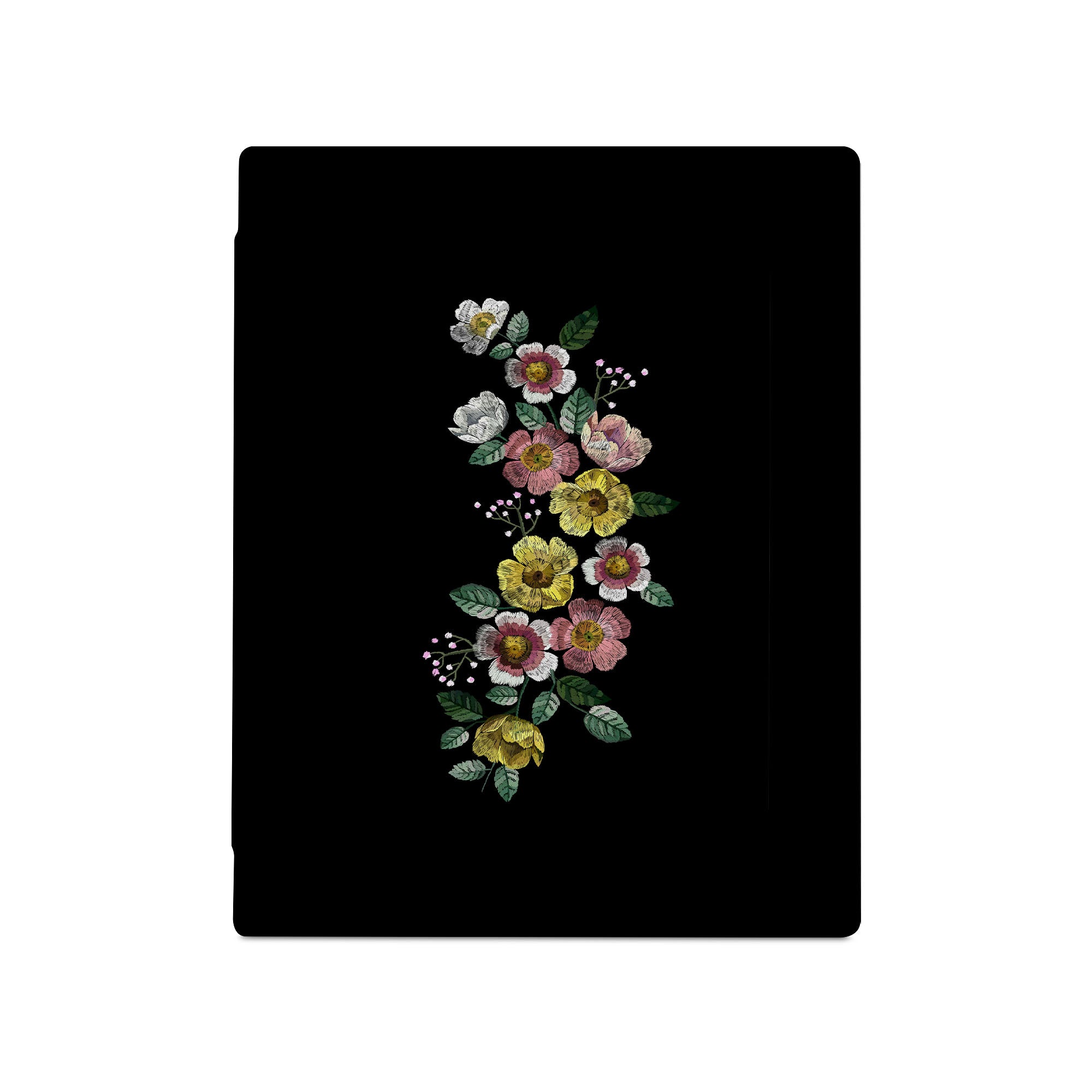 reMarkable 2 Tablet Case - Premium Black Floral Design Protective Cover for reMarkable 2 E-Ink Tablet | Perfect for Work, Travel & Daily Use