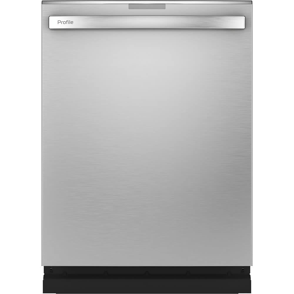 GE Profile 24 Inch Stainless Steel Built-In Dishwasher - Energy Efficient, Ultra Quiet Kitchen Appliance for Modern Homes & Small Spaces