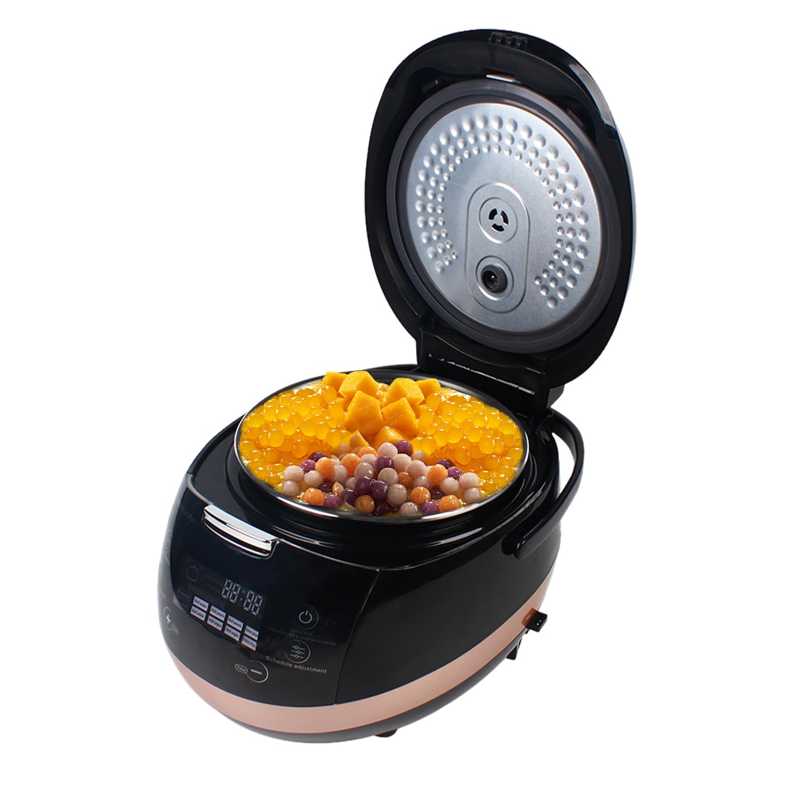 Commercial 5L Automatic Pearl Pot - 800W Tapioca Cooker for Boba, Bubble Tea & Milk Tea | Fast & Easy Sago, Pudding Maker | Perfect for Tea Shops, Cafés & Home Use