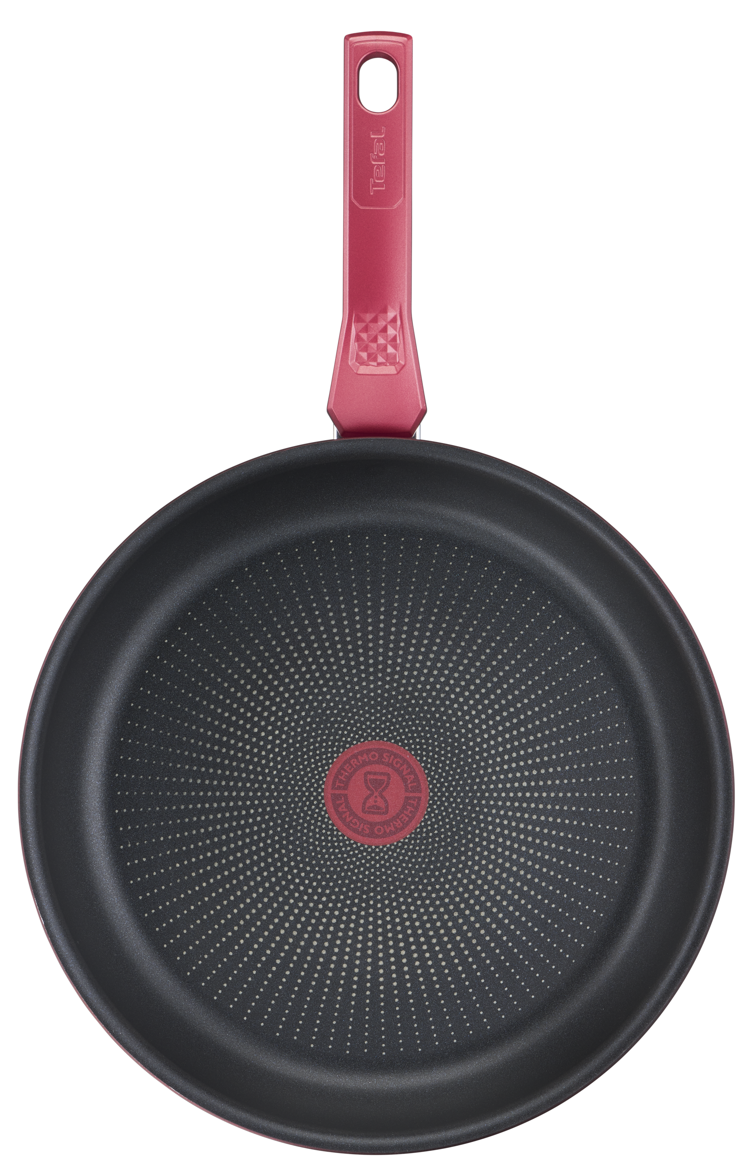 Tefal Daily Chef Red Non-Stick Induction Fry Pan 30cm - Perfect for Frying, Searing & Cooking Eggs - Ideal for Home & Professional Kitchens