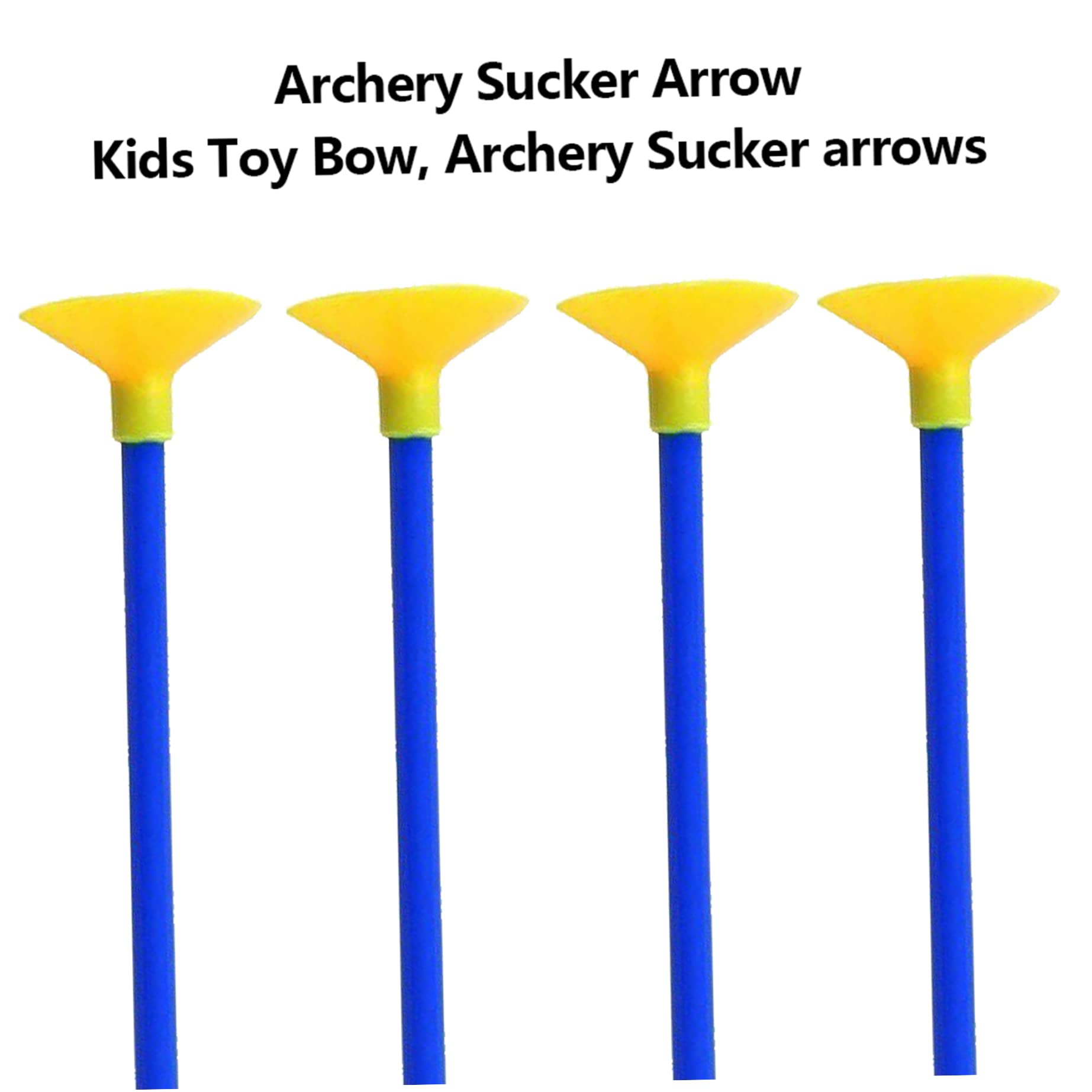 10Pcs Suction Cup Arrows - 16.5 Inch Safe Plastic Archery Set for Kids & Adults - Bow and Arrow Practice Toy with Strong Suction Tips - Perfect for Backyard Games, Birthday Parties & Outdoor Activities