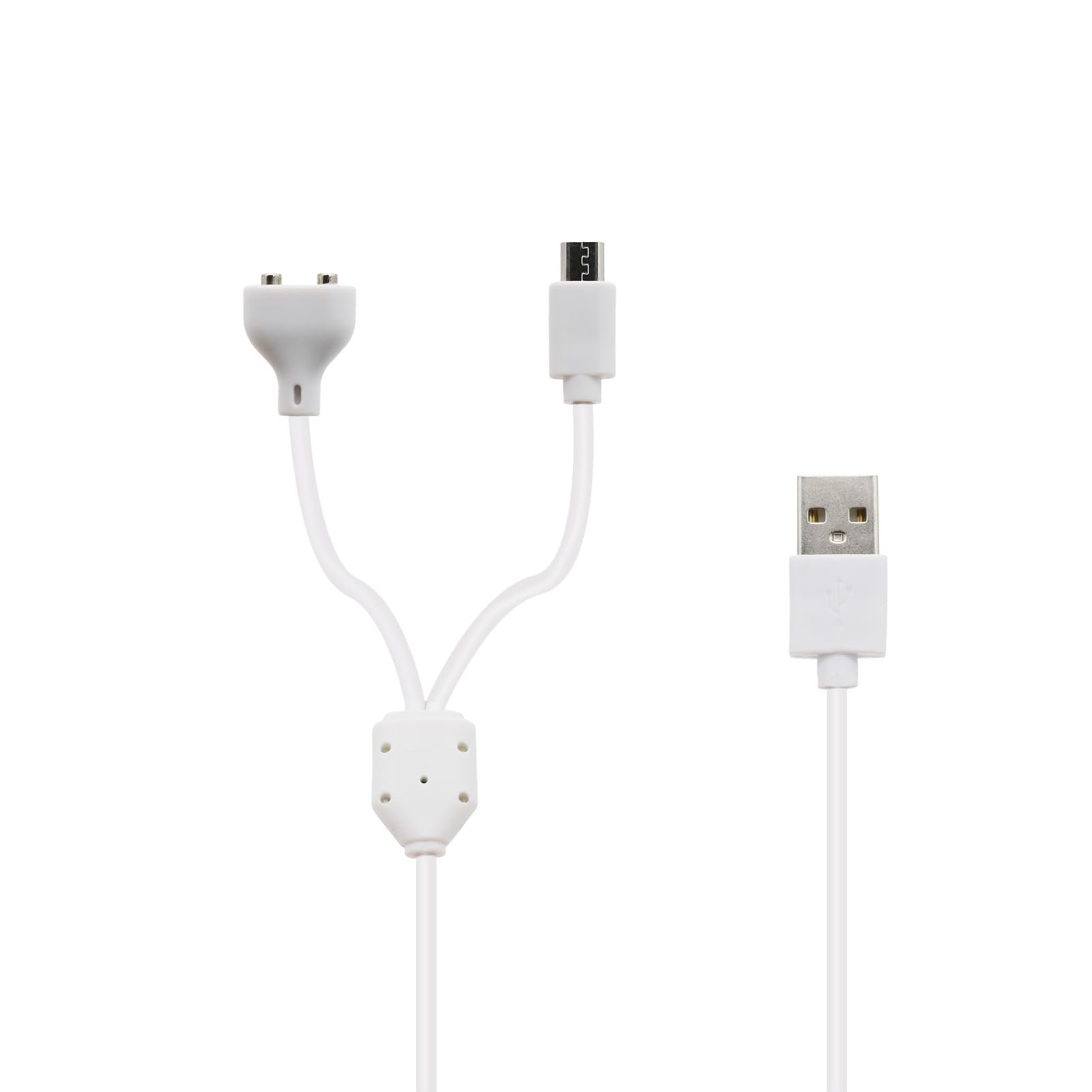 Replacement Charger for NVK Dog Training Collar & UKE Shock Collar - 2-in-1 Magnetic Micro USB Charging Cable | Perfect for Remote Training & Outdoor Activities