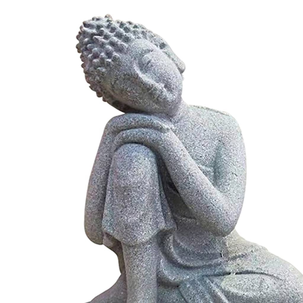 Small Sleeping Buddha Statue - Meditation Figurine for Home Decor, Yoga & Zen Room, Spiritual Gift & Collectible | Perfect for Living Room Altar, Office Desk & Meditation Space