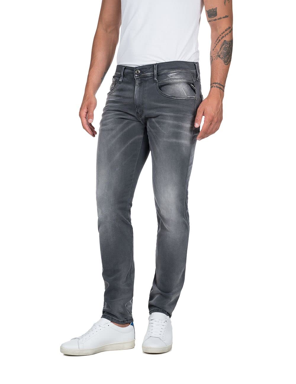 Replay Men's Jeans - Premium Denim Pants for Casual & Business Wear | Slim Fit, Comfortable & Stylish | Perfect for Office, Dating & Everyday Use