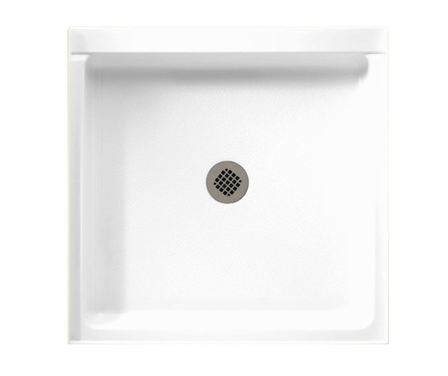 36 x 36 Swanstone Single Threshold Shower Pan - Durable & Slip-Resistant Bathroom Floor Base for Easy Installation | Perfect for Home Renovation & ADA Compliant Showers