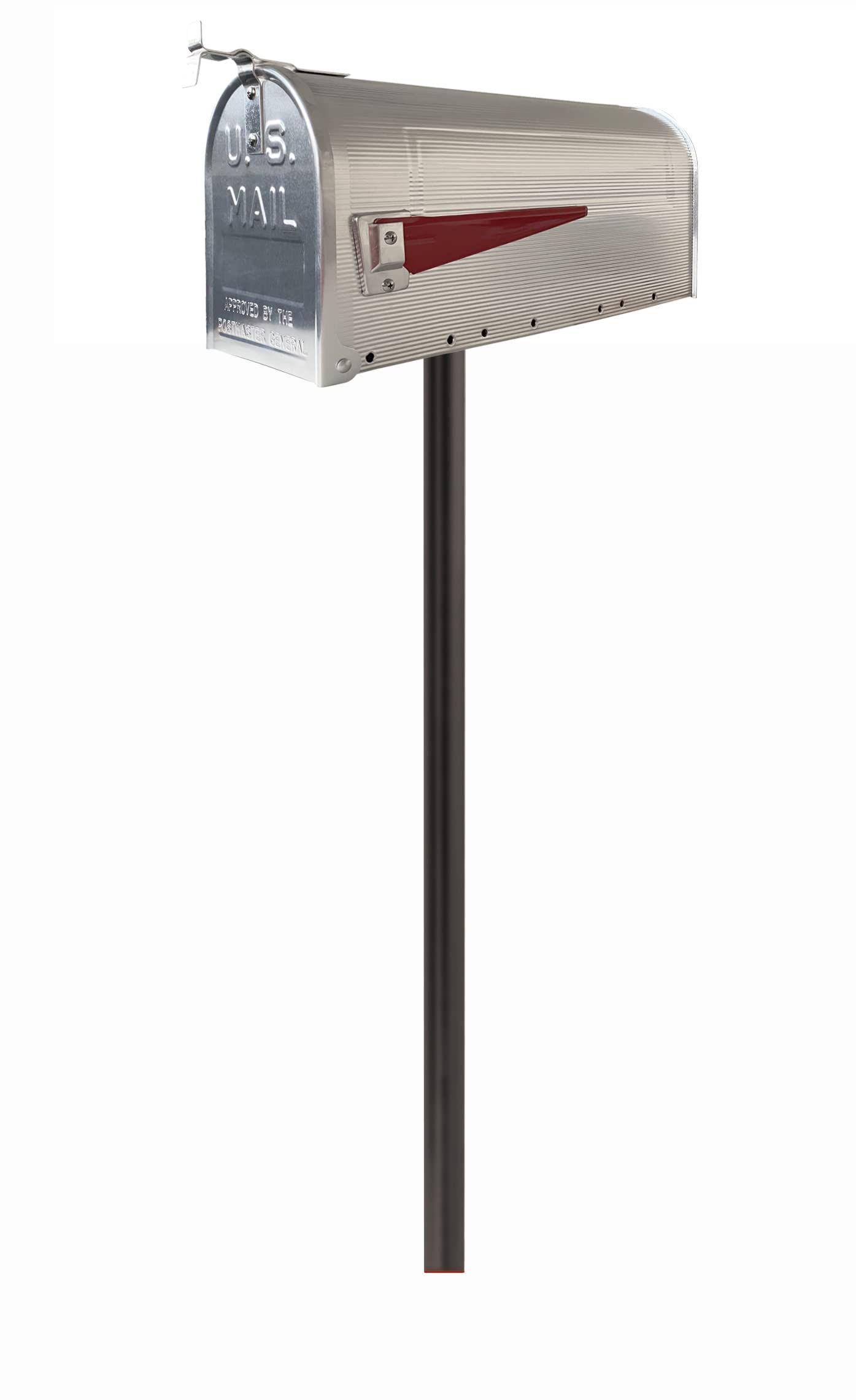 BUZON Outdoor Aluminum Pedestal - Silver Finish for Patio, Deck, and Balcony Furniture Support - Weather-Resistant & Durable