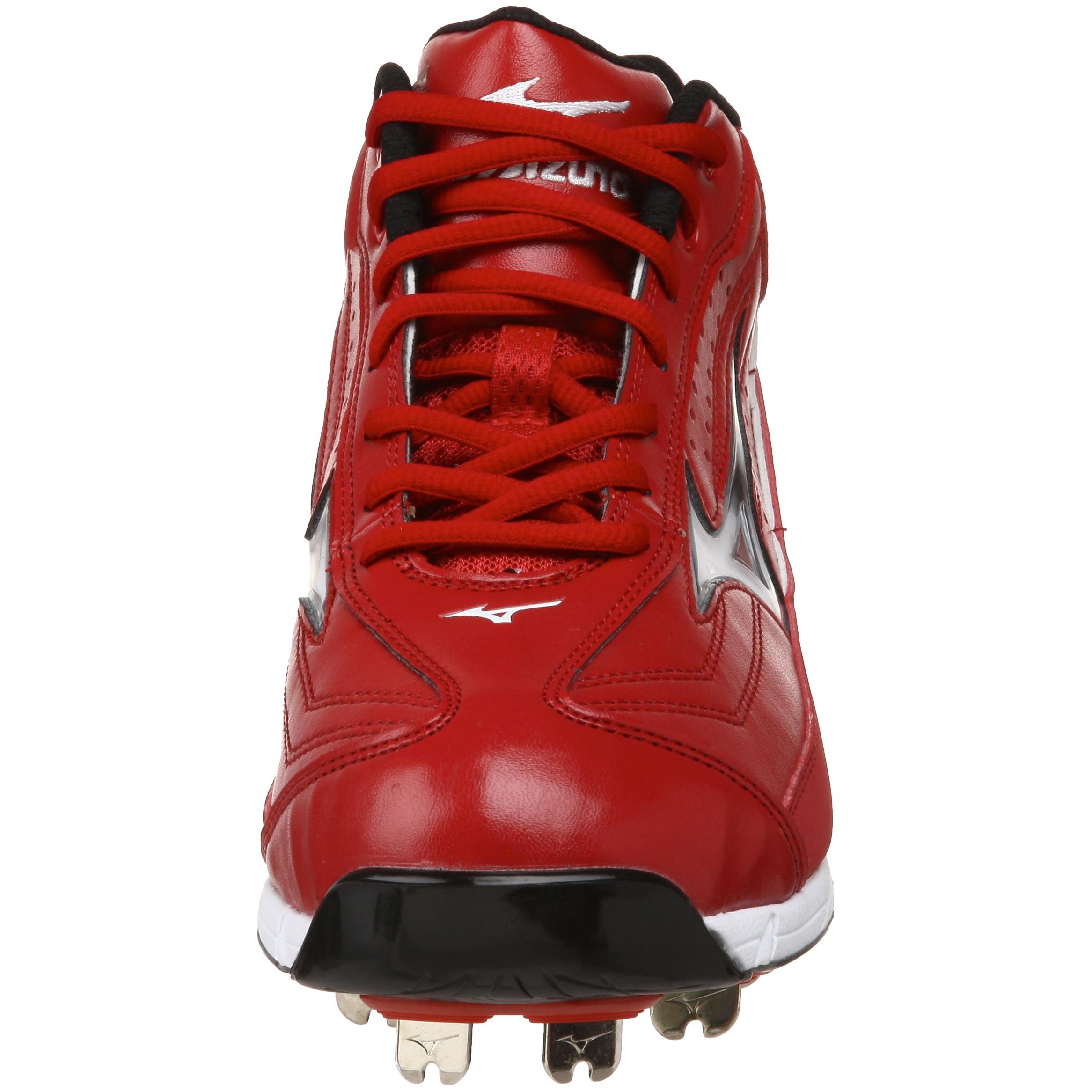 Mizuno Men's G6 Mid Switch Baseball Cleats with 9 Spikes - Lightweight & Durable for Baseball, Softball & Training - Perfect for Games, Practice & Field Sports