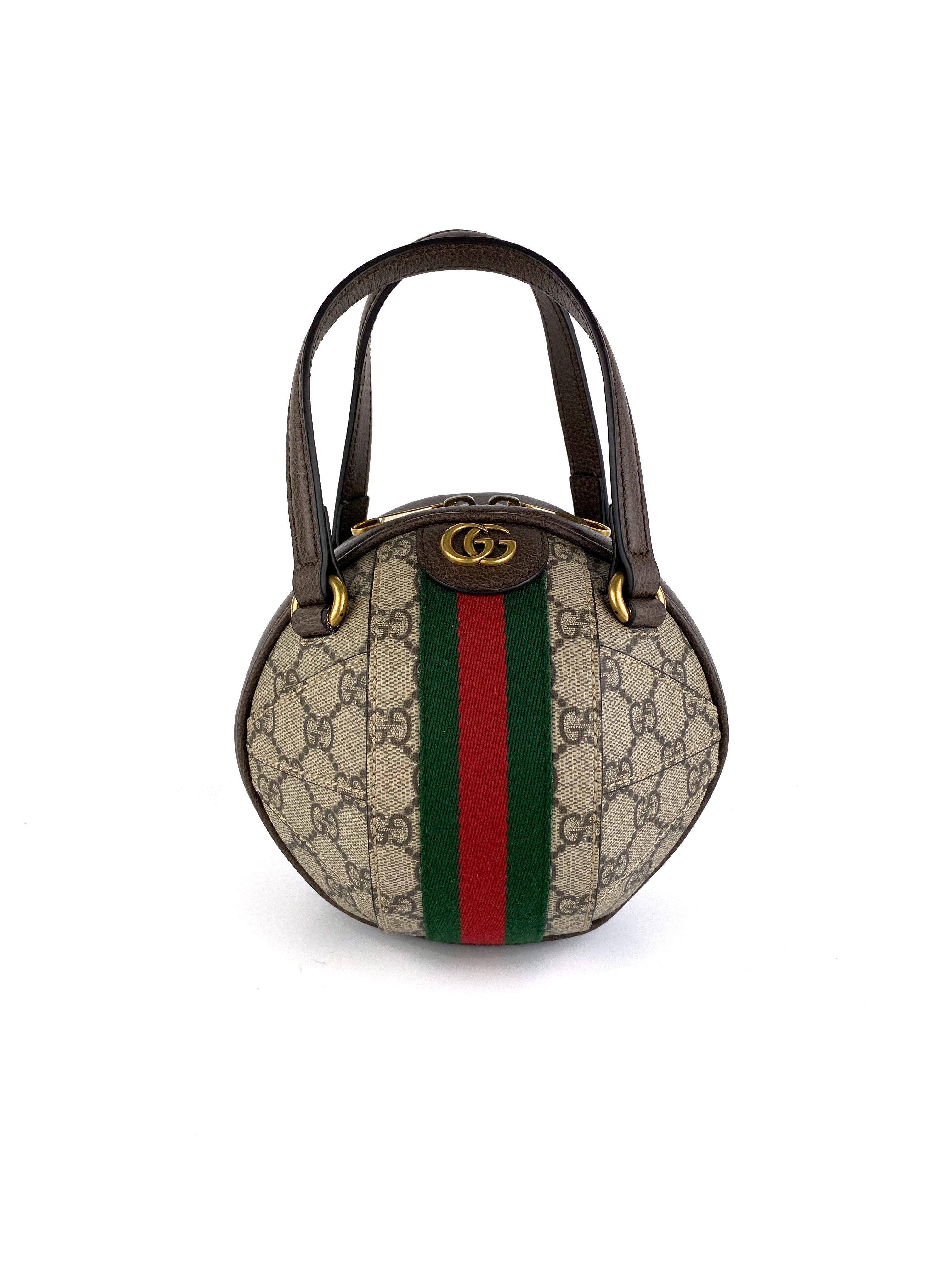 Gucci Mini Ophidia GG Sphere Crossbody Bag for Women - Luxury Leather Shoulder Purse with Signature GG Pattern | Perfect for Date Night, Parties & Everyday Use
